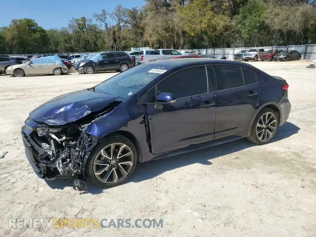 1 Photograph of a damaged car 5YFS4RCE5LP033367 TOYOTA COROLLA 2020