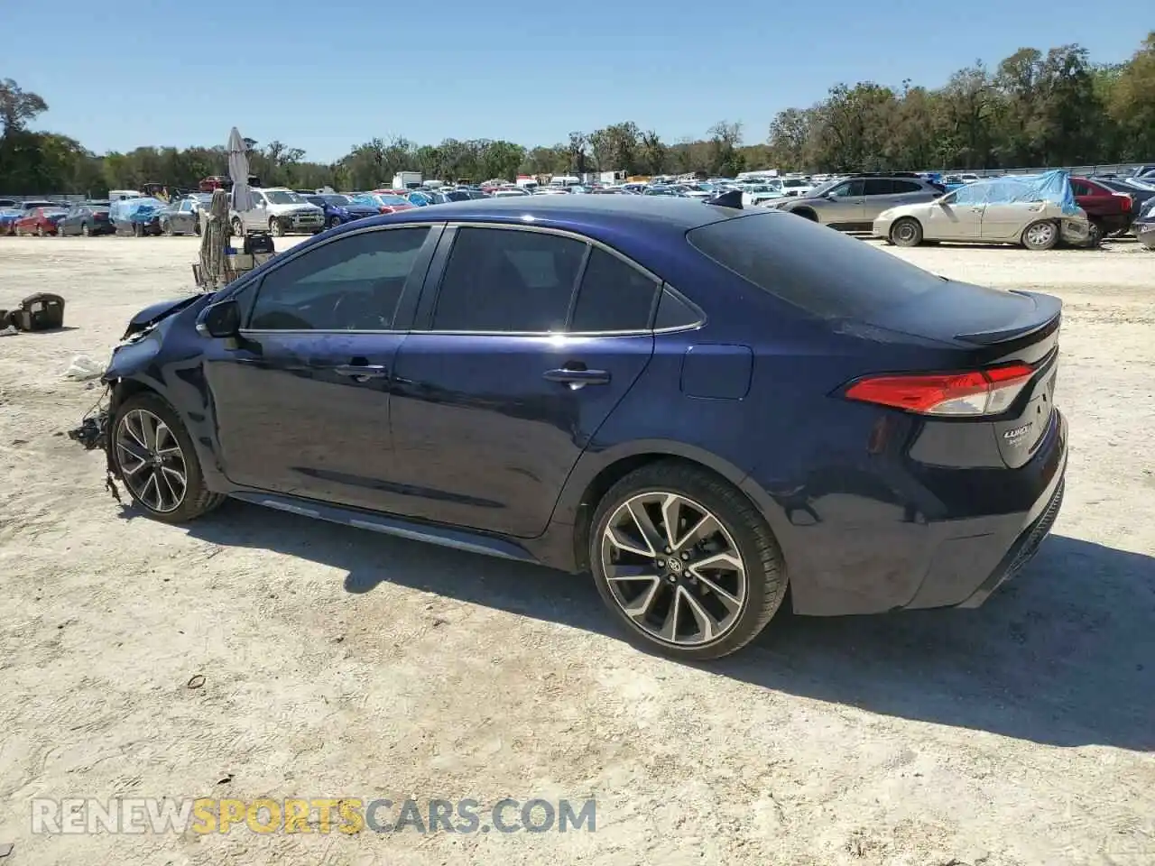2 Photograph of a damaged car 5YFS4RCE5LP033367 TOYOTA COROLLA 2020