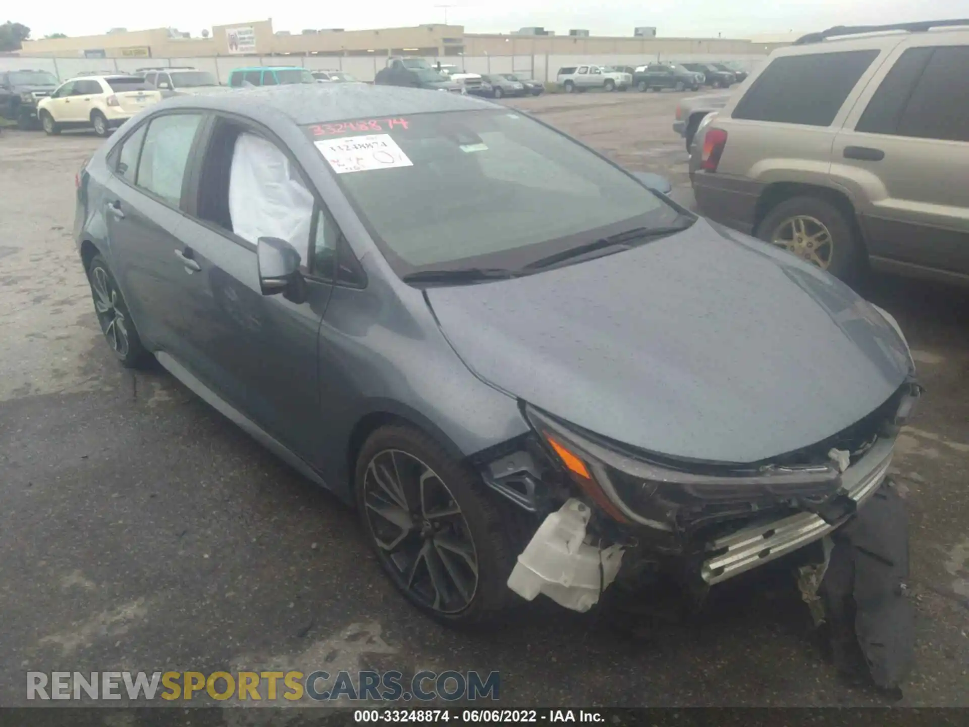 1 fotografías del automóvil dañado 5YFS4RCE5LP034888 TOYOTA COROLLA 2020