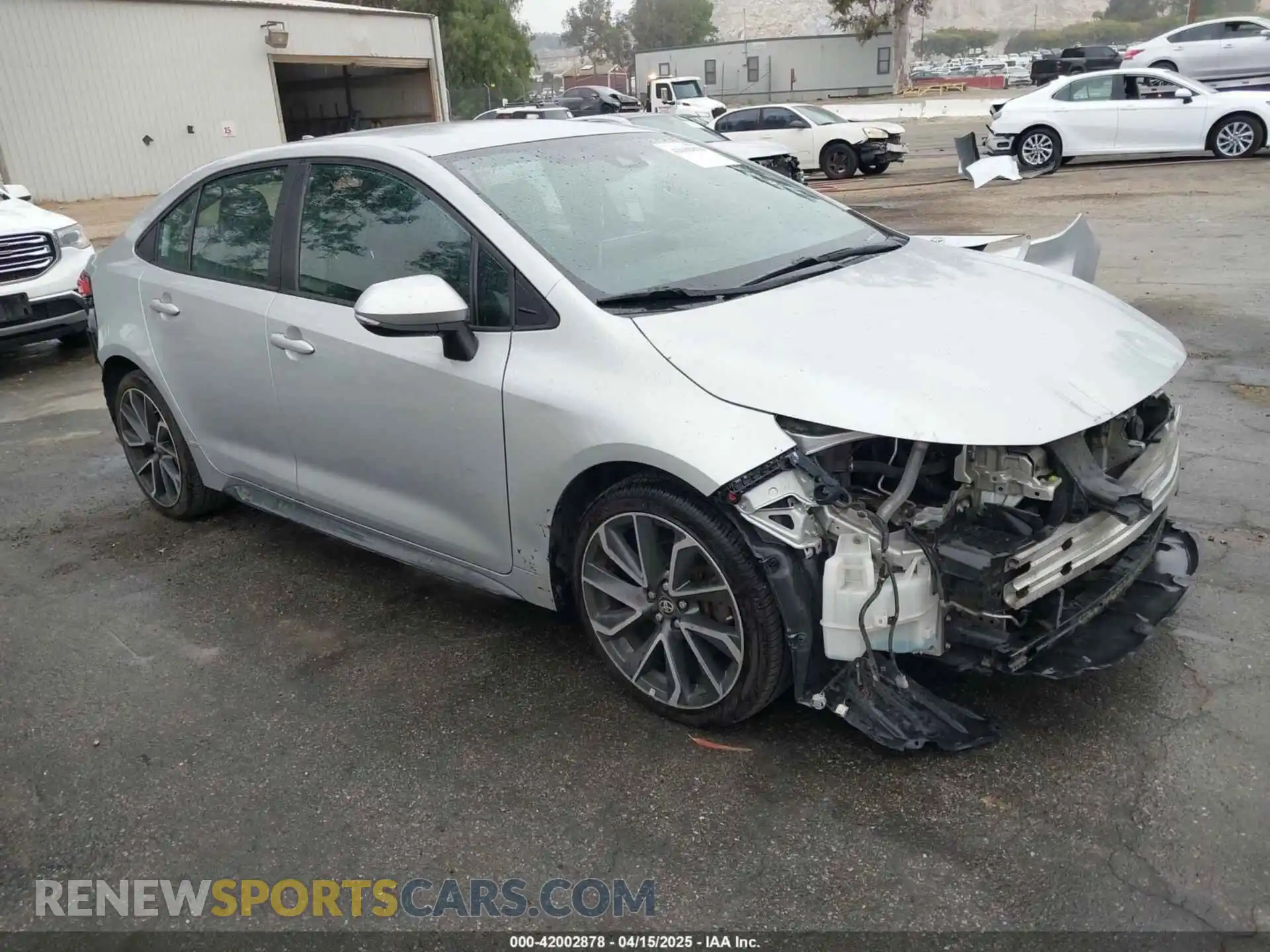 1 Photograph of a damaged car 5YFS4RCE5LP036589 TOYOTA COROLLA 2020