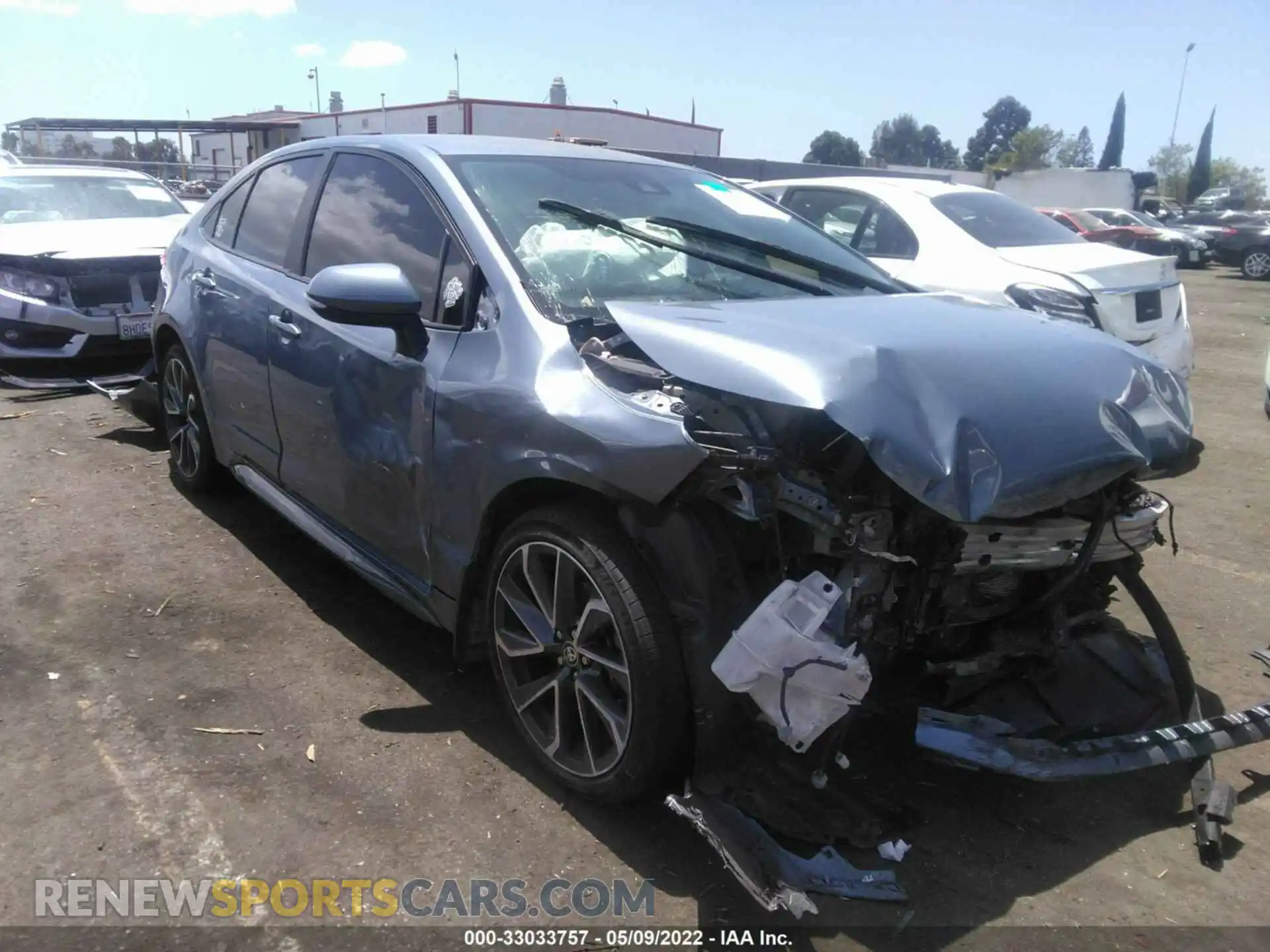 1 Photograph of a damaged car 5YFS4RCE5LP038892 TOYOTA COROLLA 2020