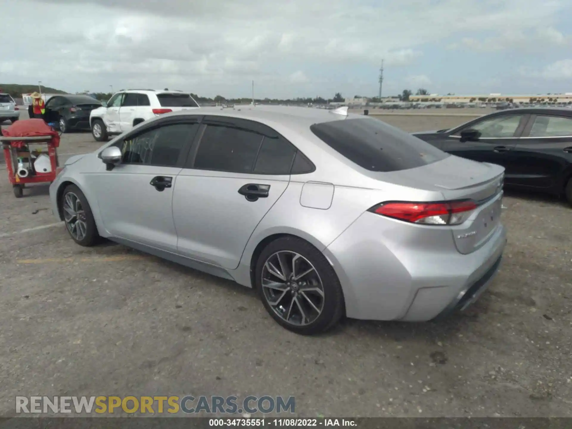 3 Photograph of a damaged car 5YFS4RCE5LP041646 TOYOTA COROLLA 2020