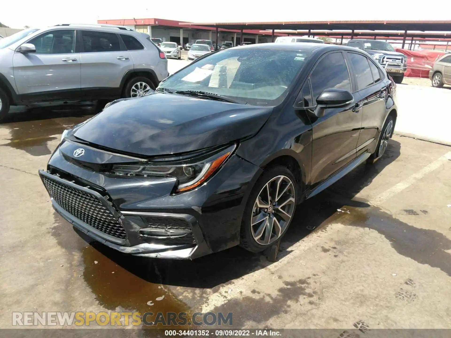 2 Photograph of a damaged car 5YFS4RCE5LP041906 TOYOTA COROLLA 2020