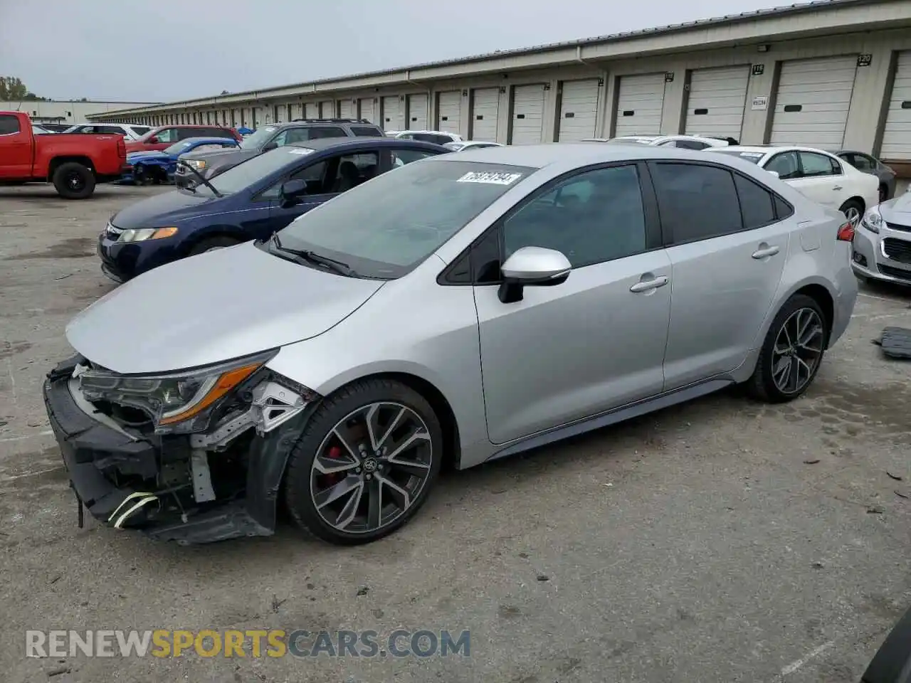 1 Photograph of a damaged car 5YFS4RCE5LP043249 TOYOTA COROLLA 2020