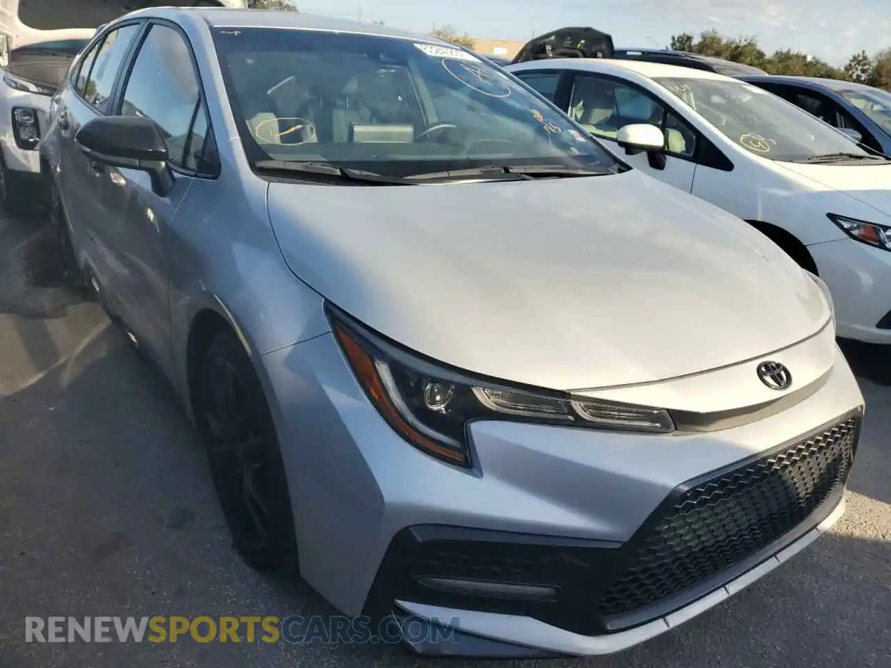 1 Photograph of a damaged car 5YFS4RCE5LP048581 TOYOTA COROLLA 2020