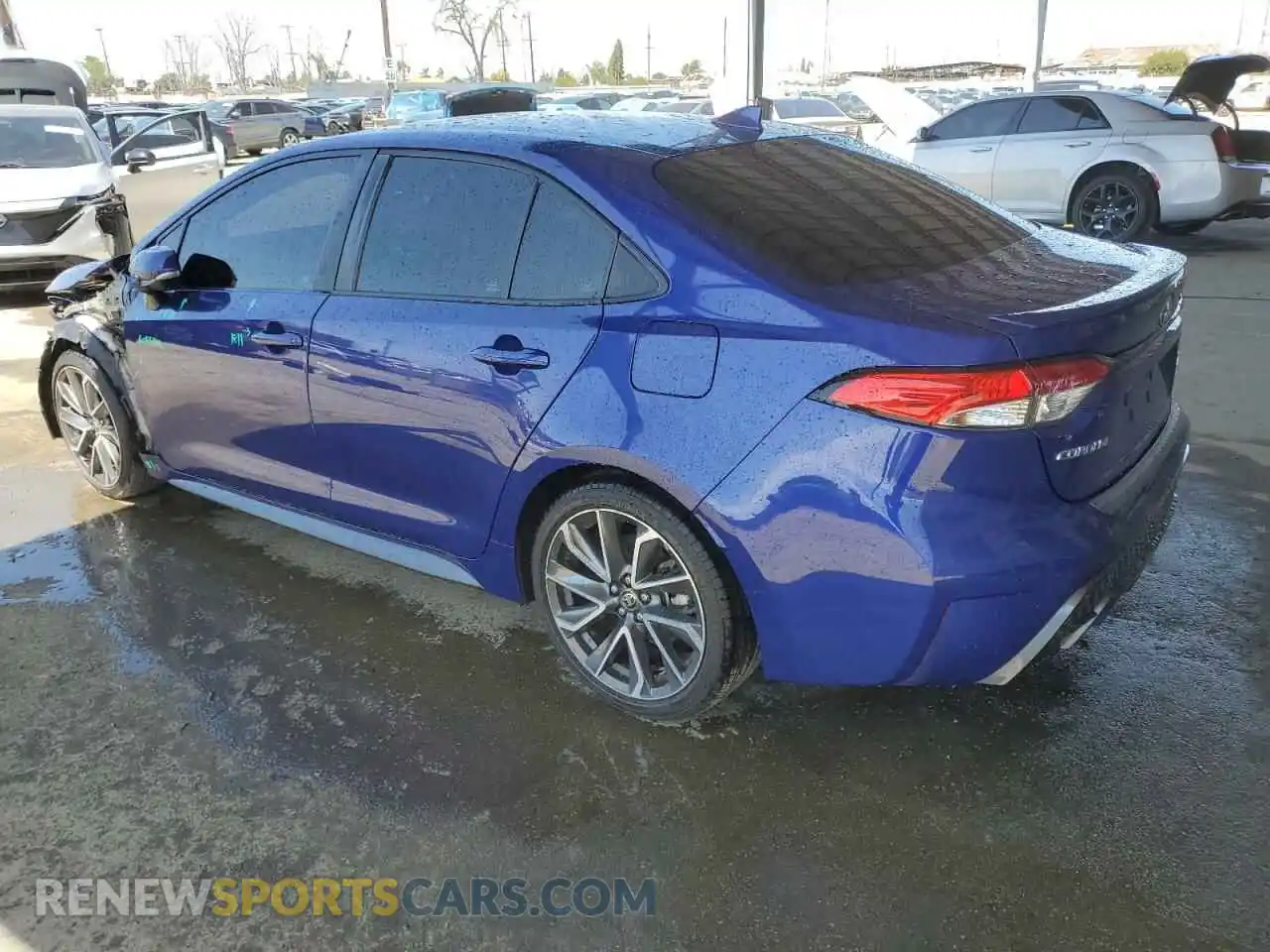 2 Photograph of a damaged car 5YFS4RCE5LP053585 TOYOTA COROLLA 2020