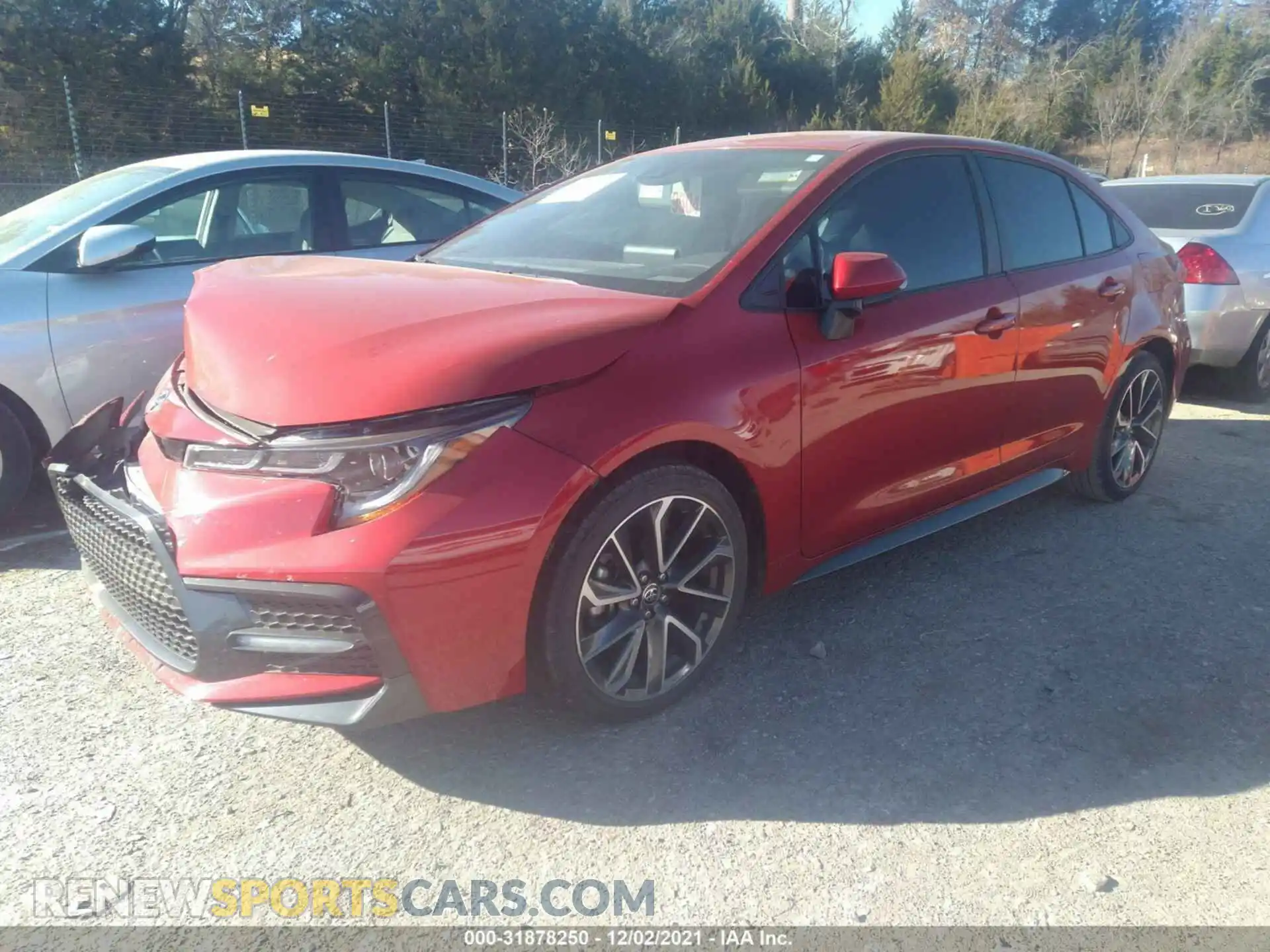 2 Photograph of a damaged car 5YFS4RCE5LP055126 TOYOTA COROLLA 2020