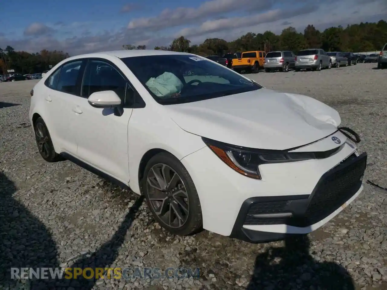 1 Photograph of a damaged car 5YFS4RCE6LP020062 TOYOTA COROLLA 2020