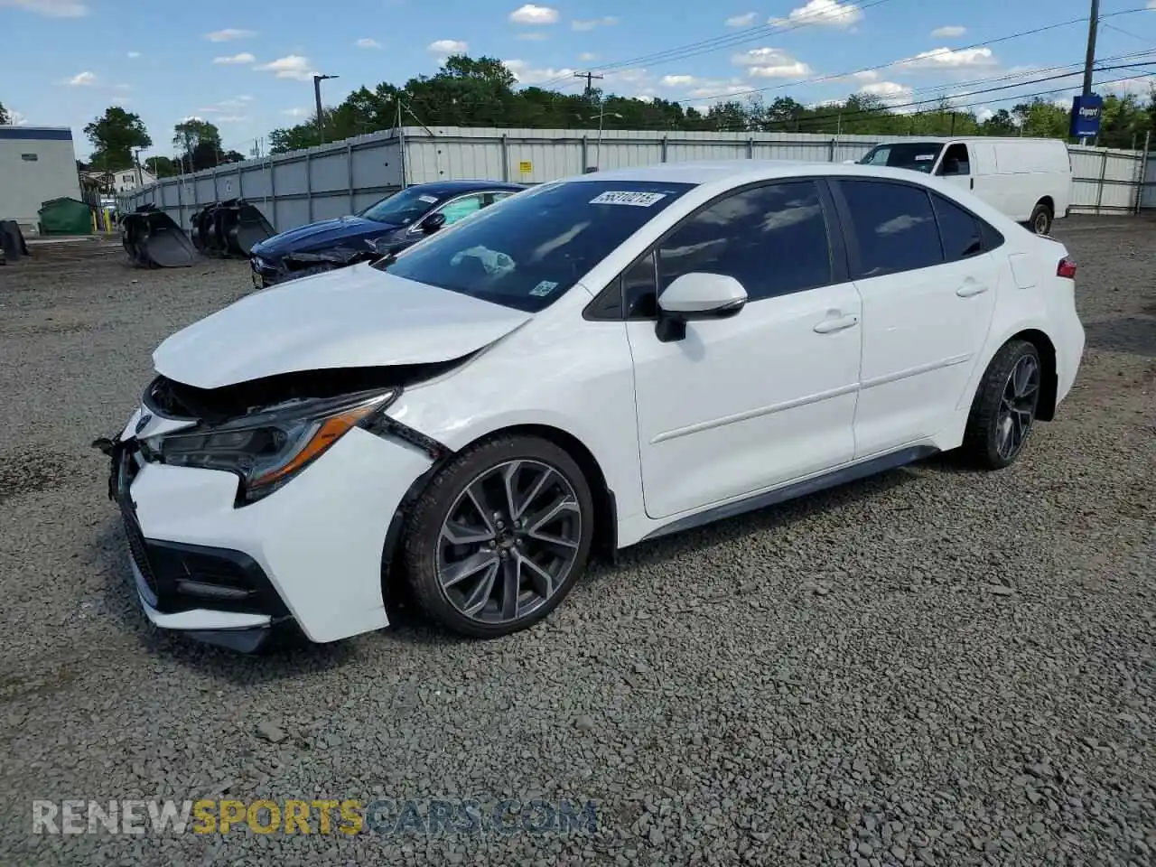 1 Photograph of a damaged car 5YFS4RCE6LP028405 TOYOTA COROLLA 2020