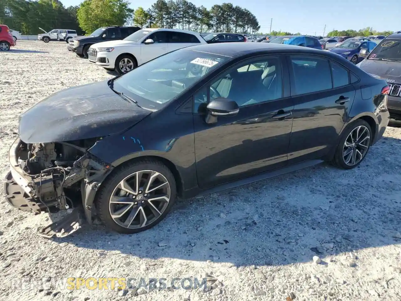 1 Photograph of a damaged car 5YFS4RCE6LP030042 TOYOTA COROLLA 2020