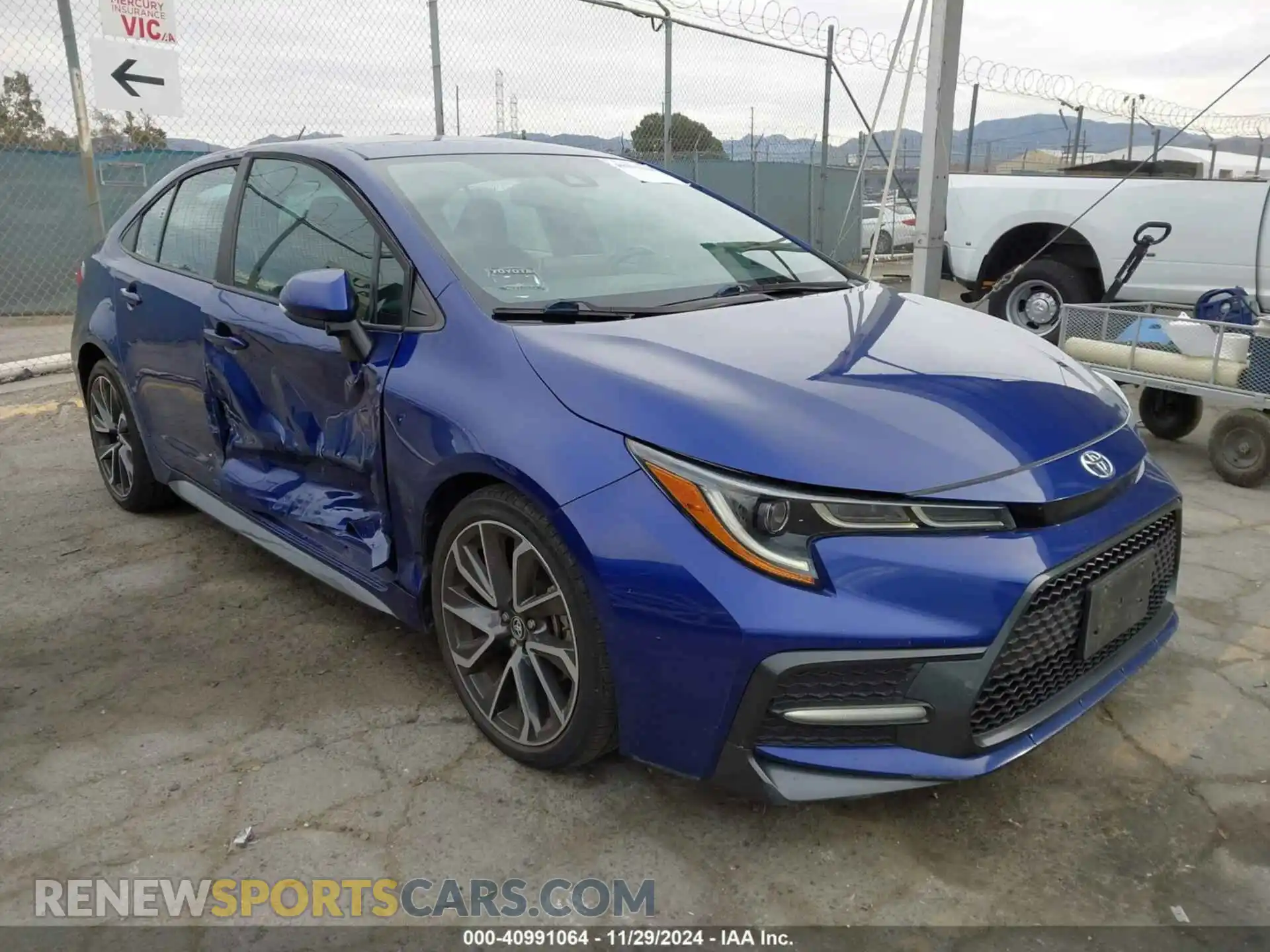 1 Фотография поврежденного автомобиля 5YFS4RCE6LP032874 TOYOTA COROLLA 2020