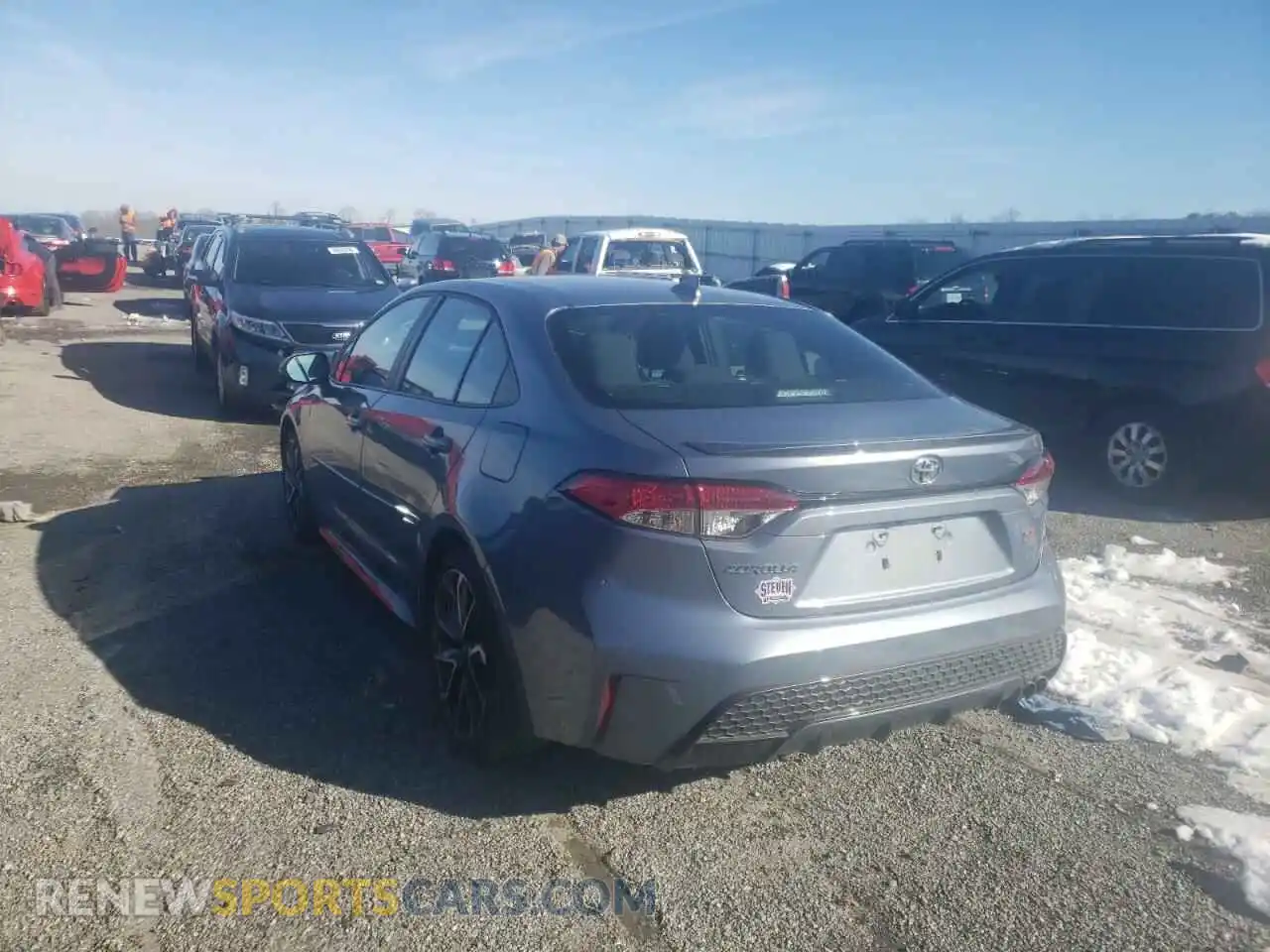 3 Photograph of a damaged car 5YFS4RCE6LP035435 TOYOTA COROLLA 2020