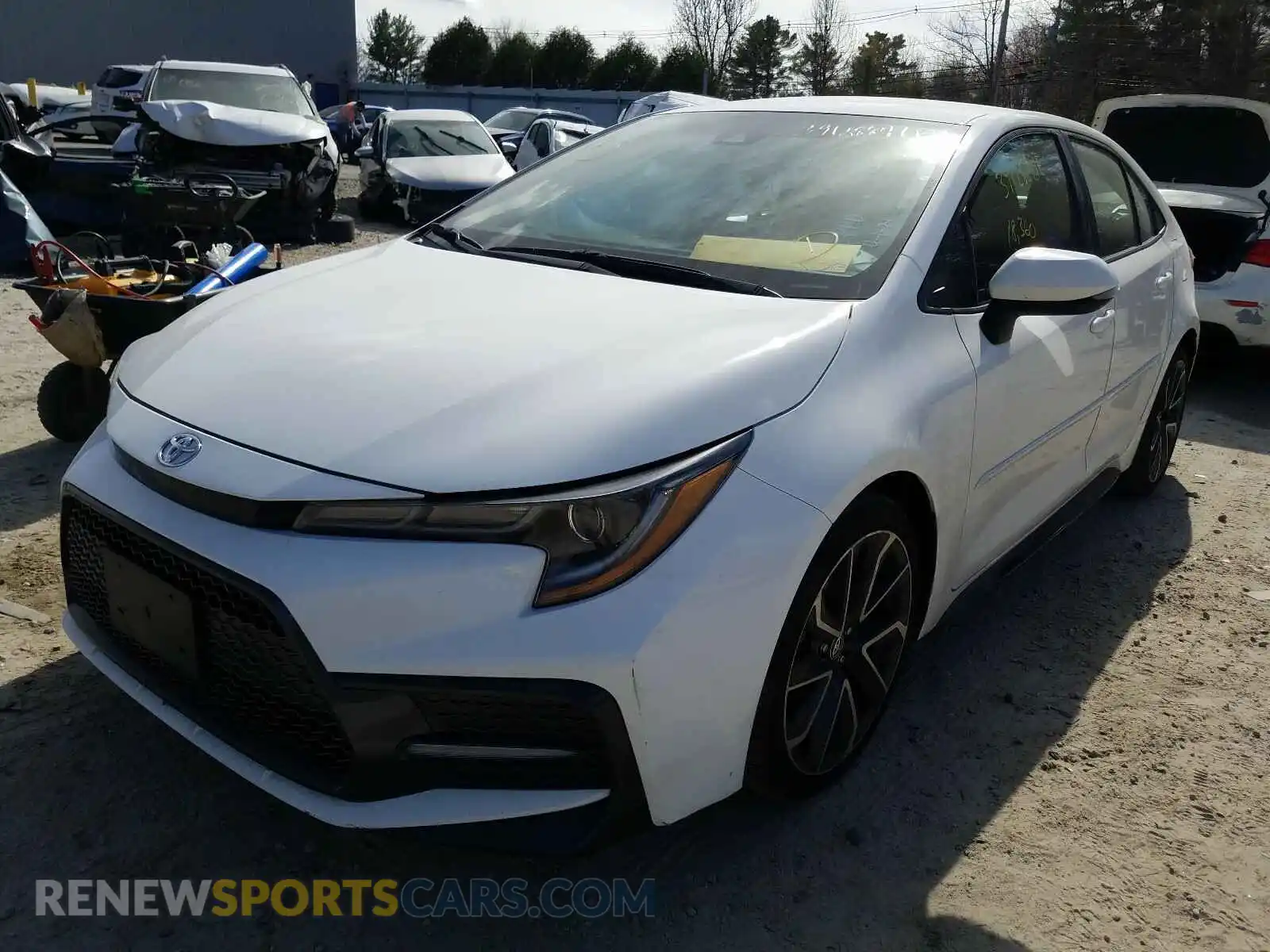 2 Фотография поврежденного автомобиля 5YFS4RCE6LP035631 TOYOTA COROLLA 2020
