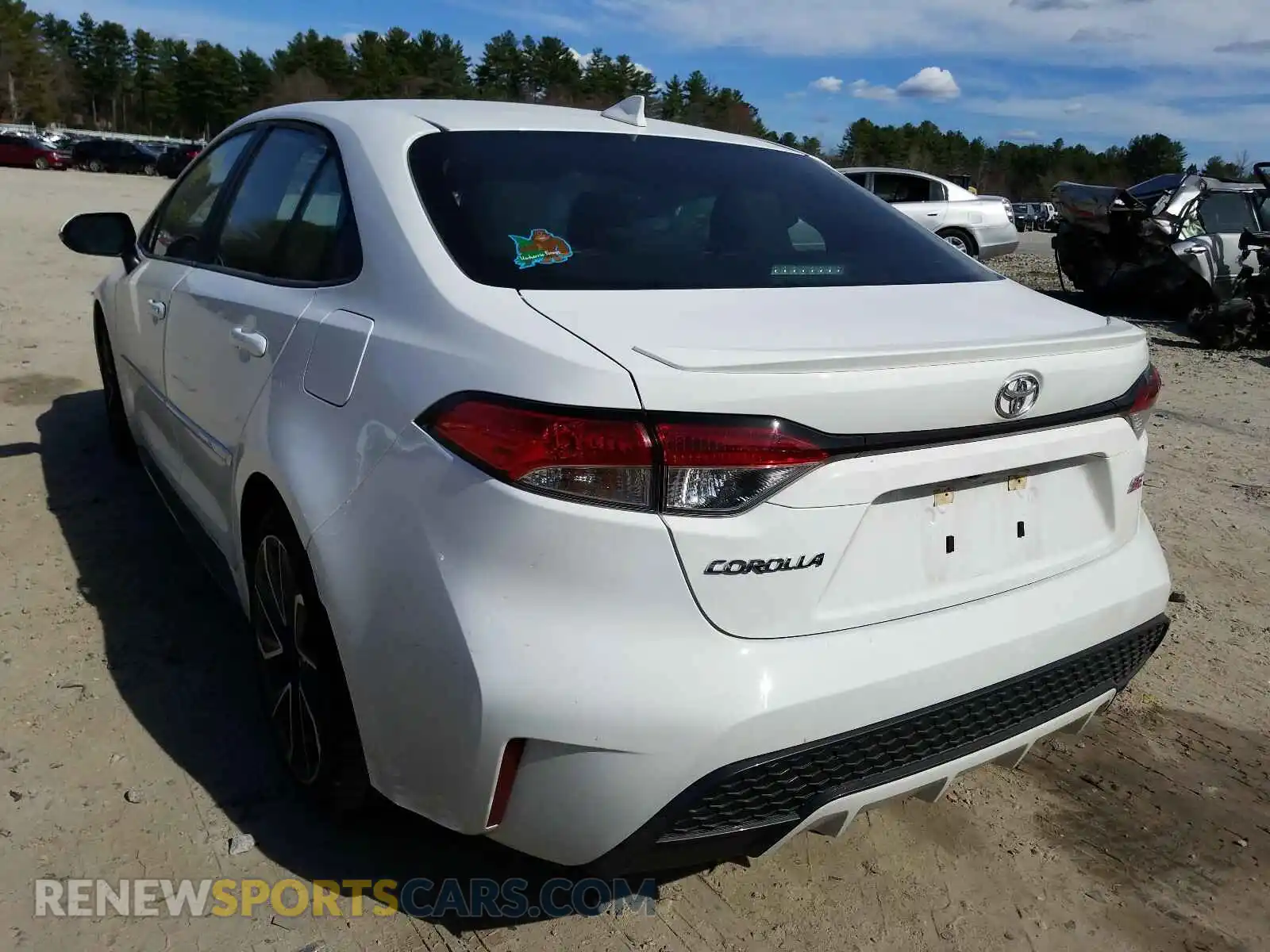 3 Фотография поврежденного автомобиля 5YFS4RCE6LP035631 TOYOTA COROLLA 2020
