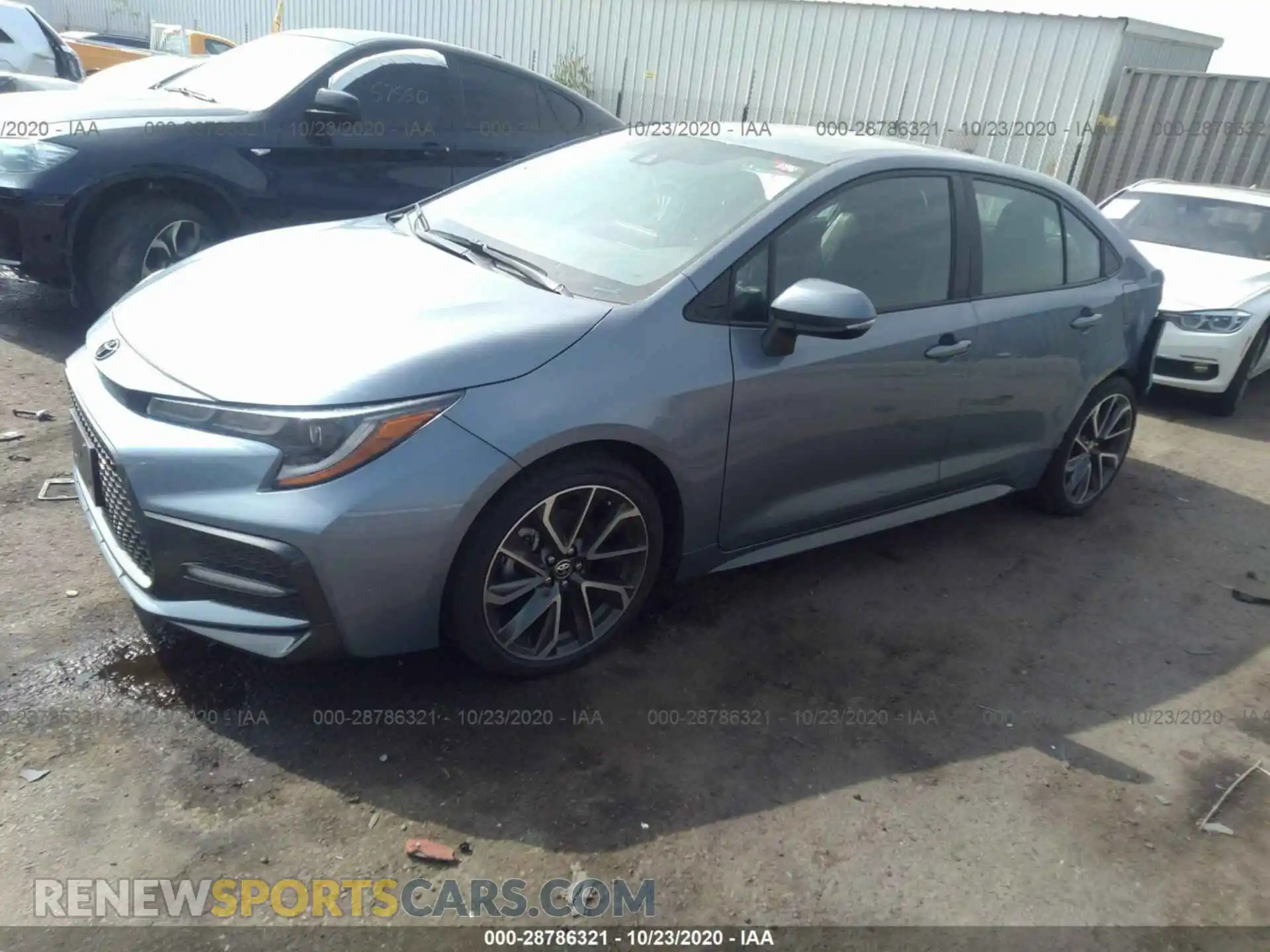2 Photograph of a damaged car 5YFS4RCE6LP036388 TOYOTA COROLLA 2020