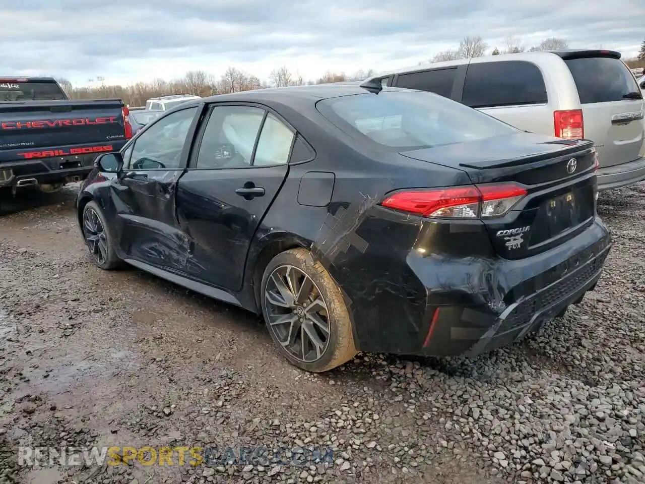 2 Photograph of a damaged car 5YFS4RCE6LP038819 TOYOTA COROLLA 2020