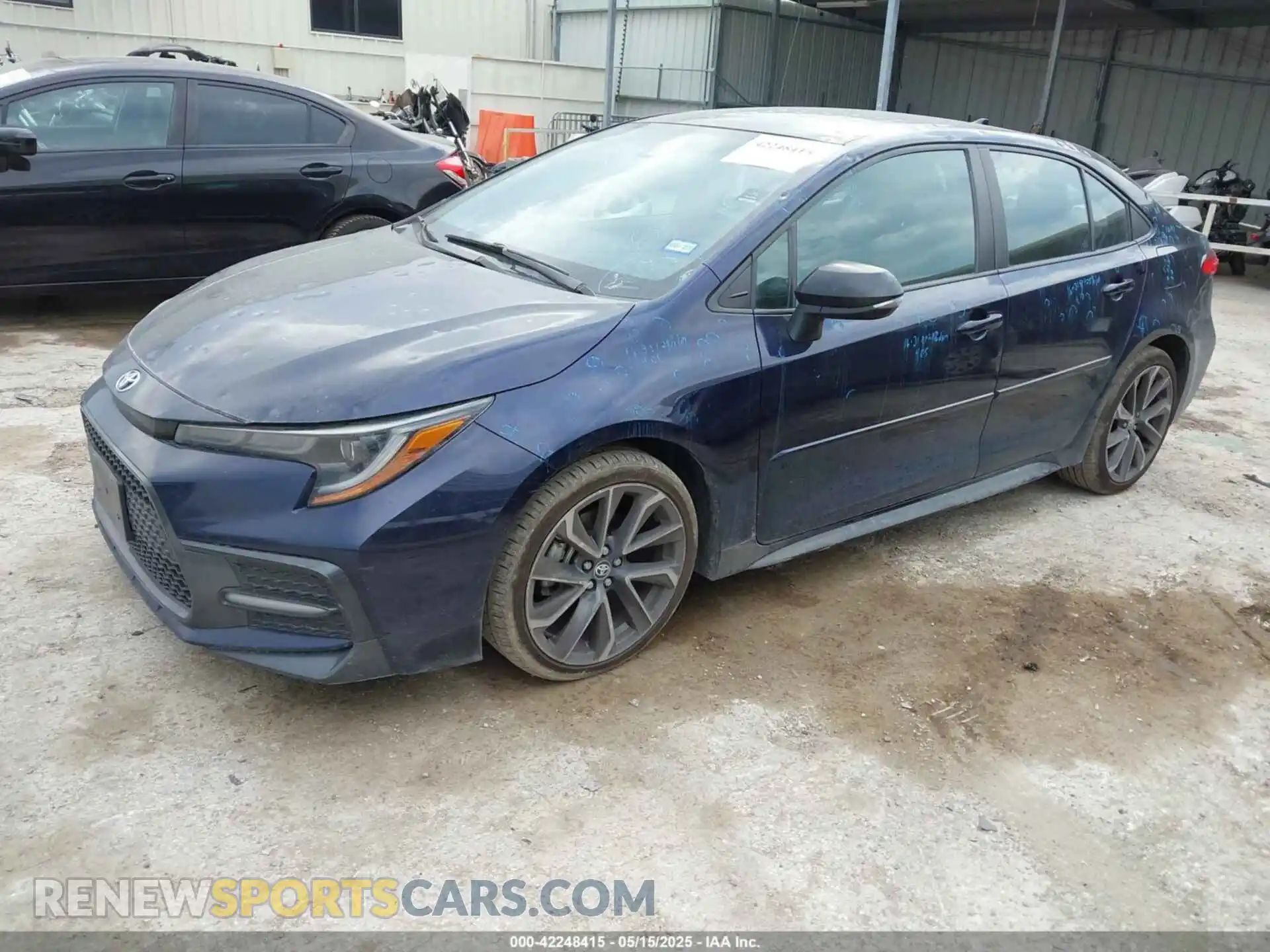 2 Photograph of a damaged car 5YFS4RCE6LP040831 TOYOTA COROLLA 2020