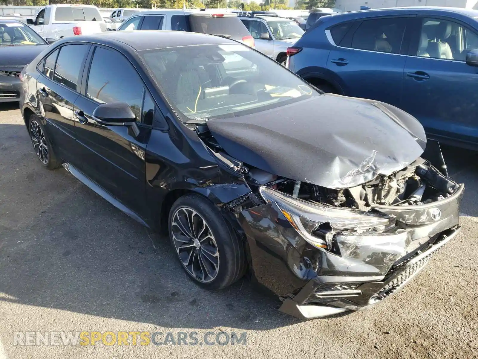 1 Photograph of a damaged car 5YFS4RCE6LP041770 TOYOTA COROLLA 2020
