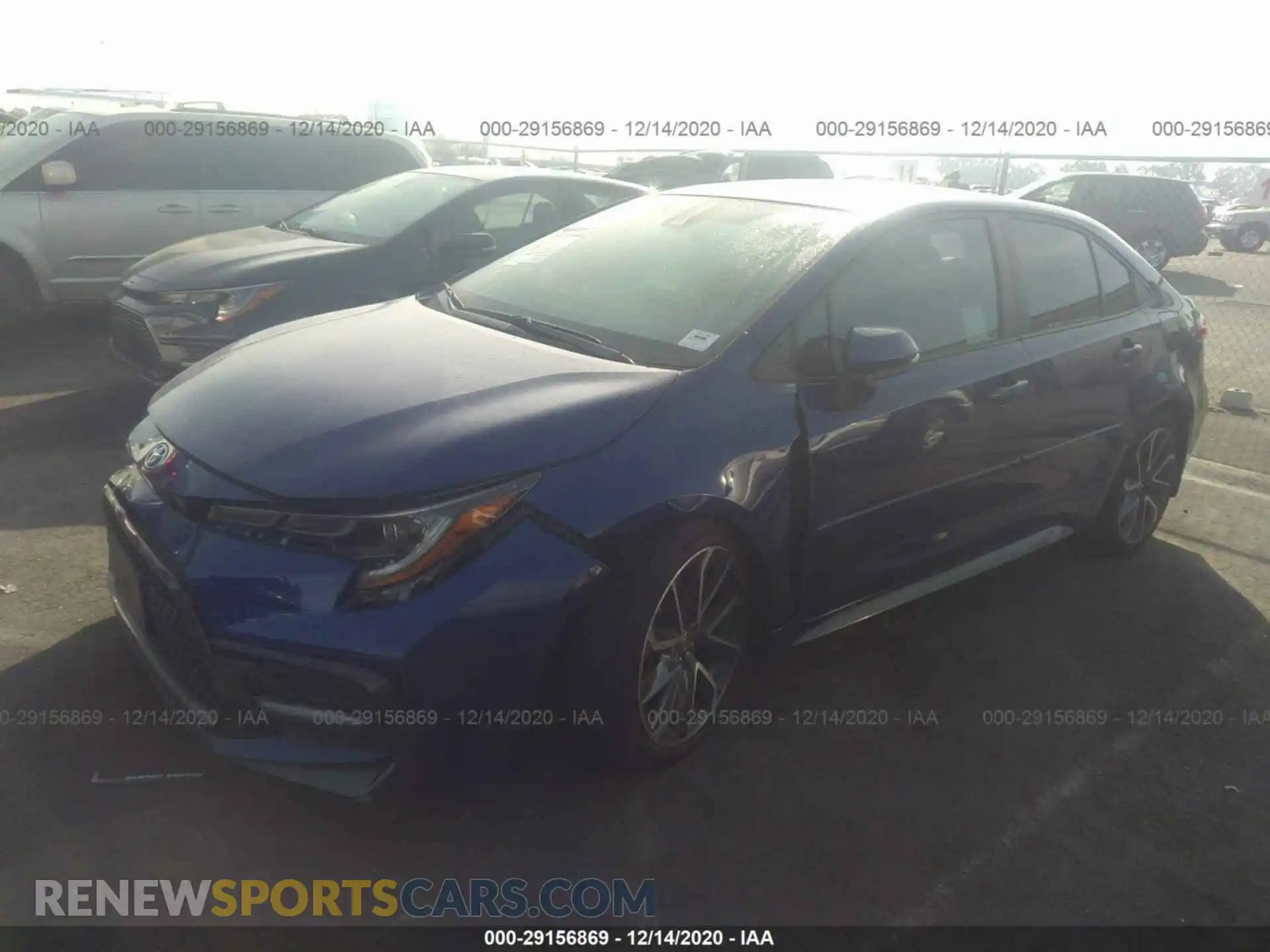 2 Photograph of a damaged car 5YFS4RCE6LP042661 TOYOTA COROLLA 2020