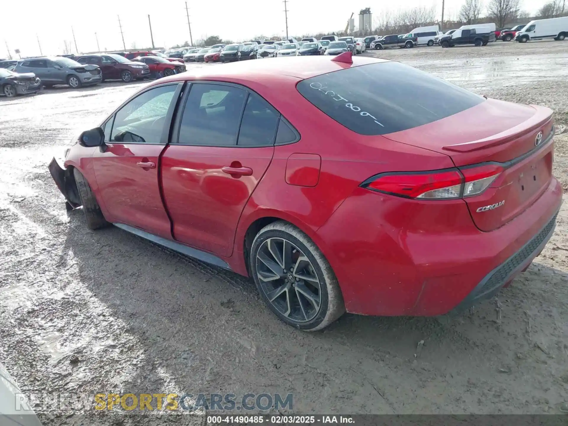 3 Photograph of a damaged car 5YFS4RCE6LP054891 TOYOTA COROLLA 2020