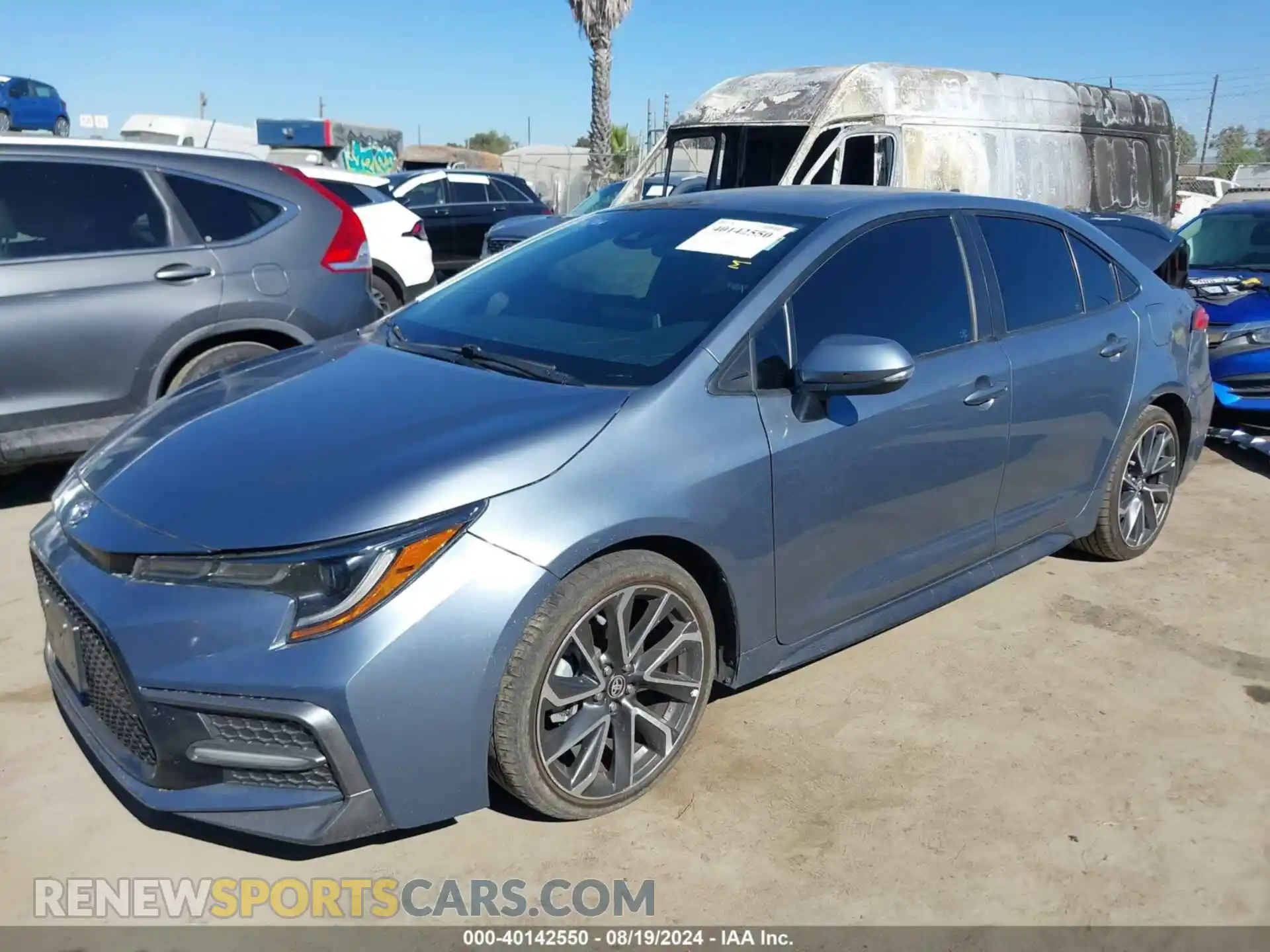 2 Photograph of a damaged car 5YFS4RCE6LP055894 TOYOTA COROLLA 2020