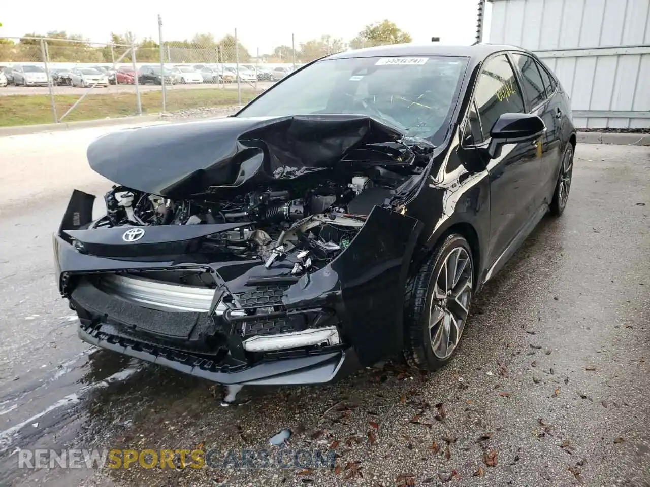 2 Photograph of a damaged car 5YFS4RCE7LP008325 TOYOTA COROLLA 2020