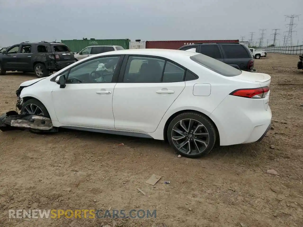 2 Photograph of a damaged car 5YFS4RCE7LP008759 TOYOTA COROLLA 2020