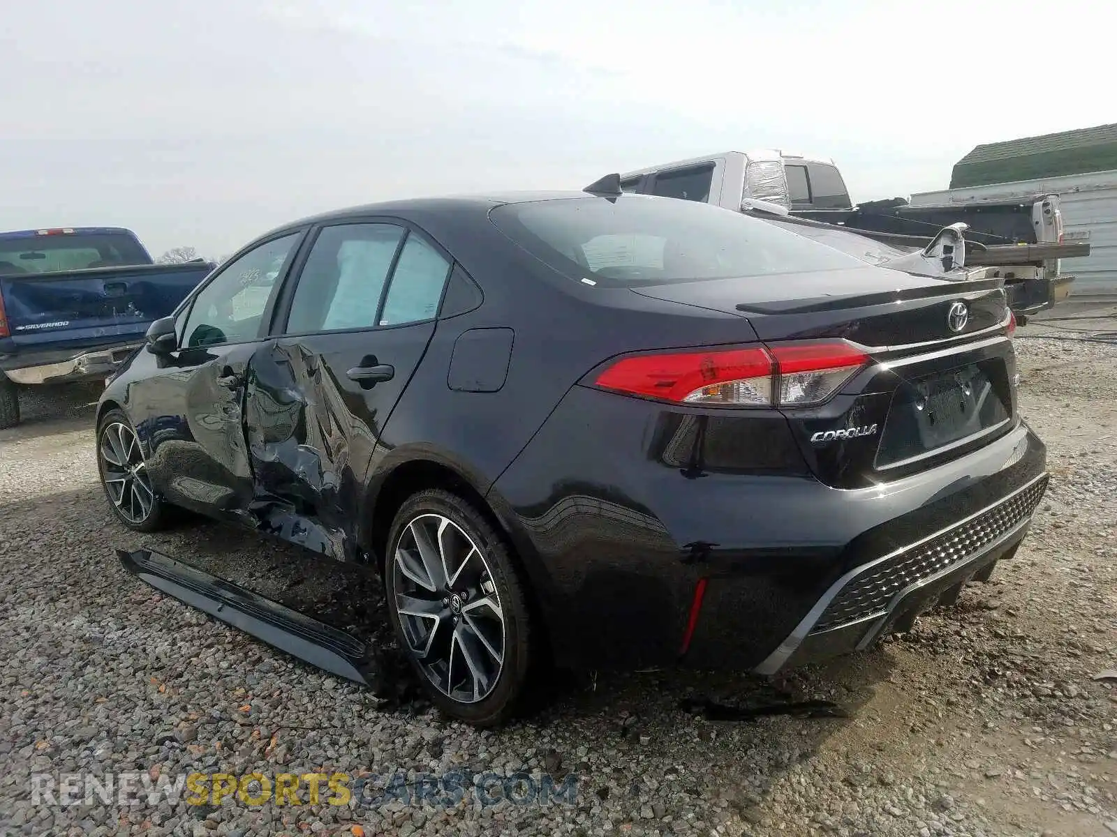 3 Photograph of a damaged car 5YFS4RCE7LP016036 TOYOTA COROLLA 2020
