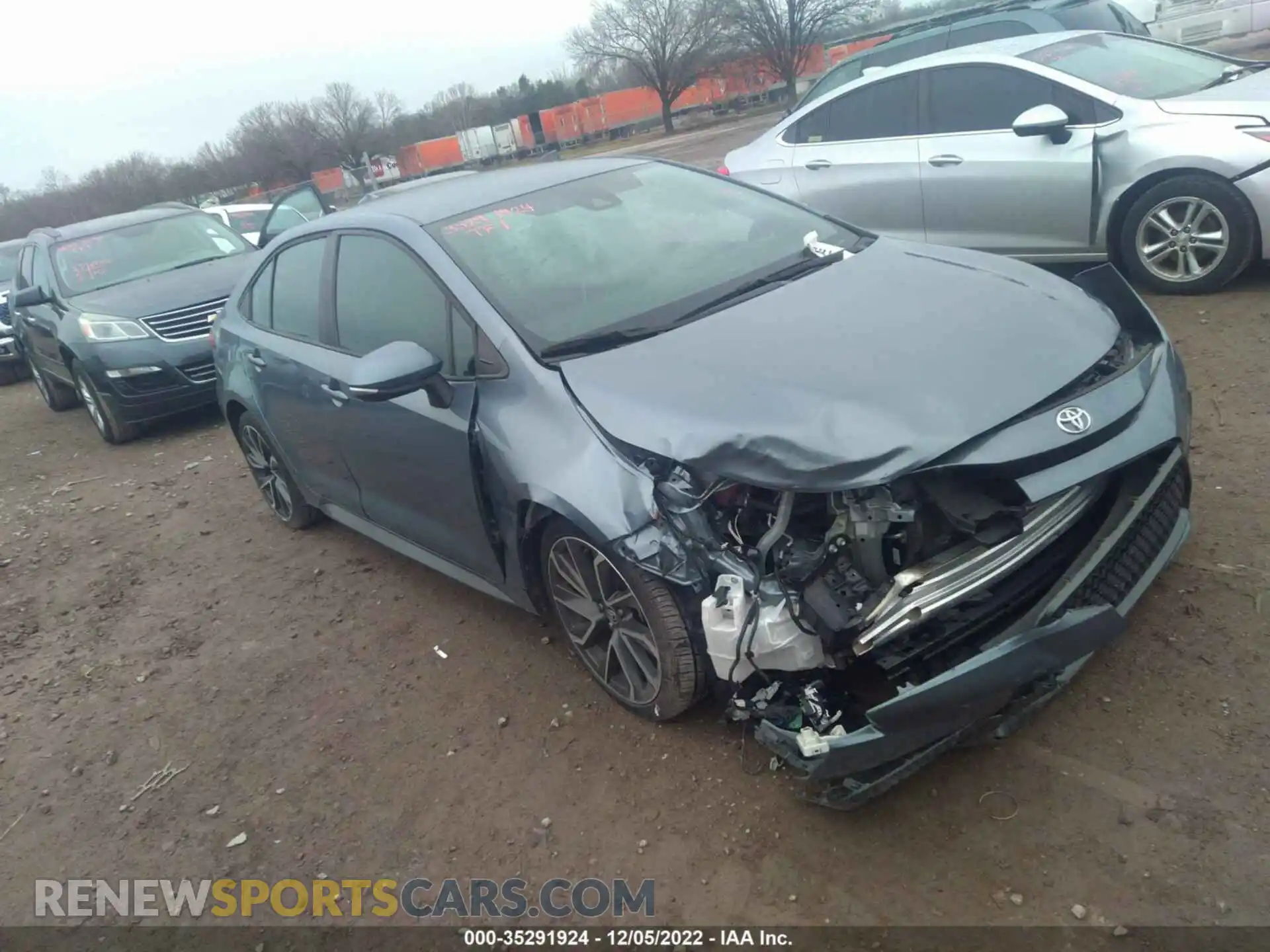 1 Photograph of a damaged car 5YFS4RCE7LP022483 TOYOTA COROLLA 2020