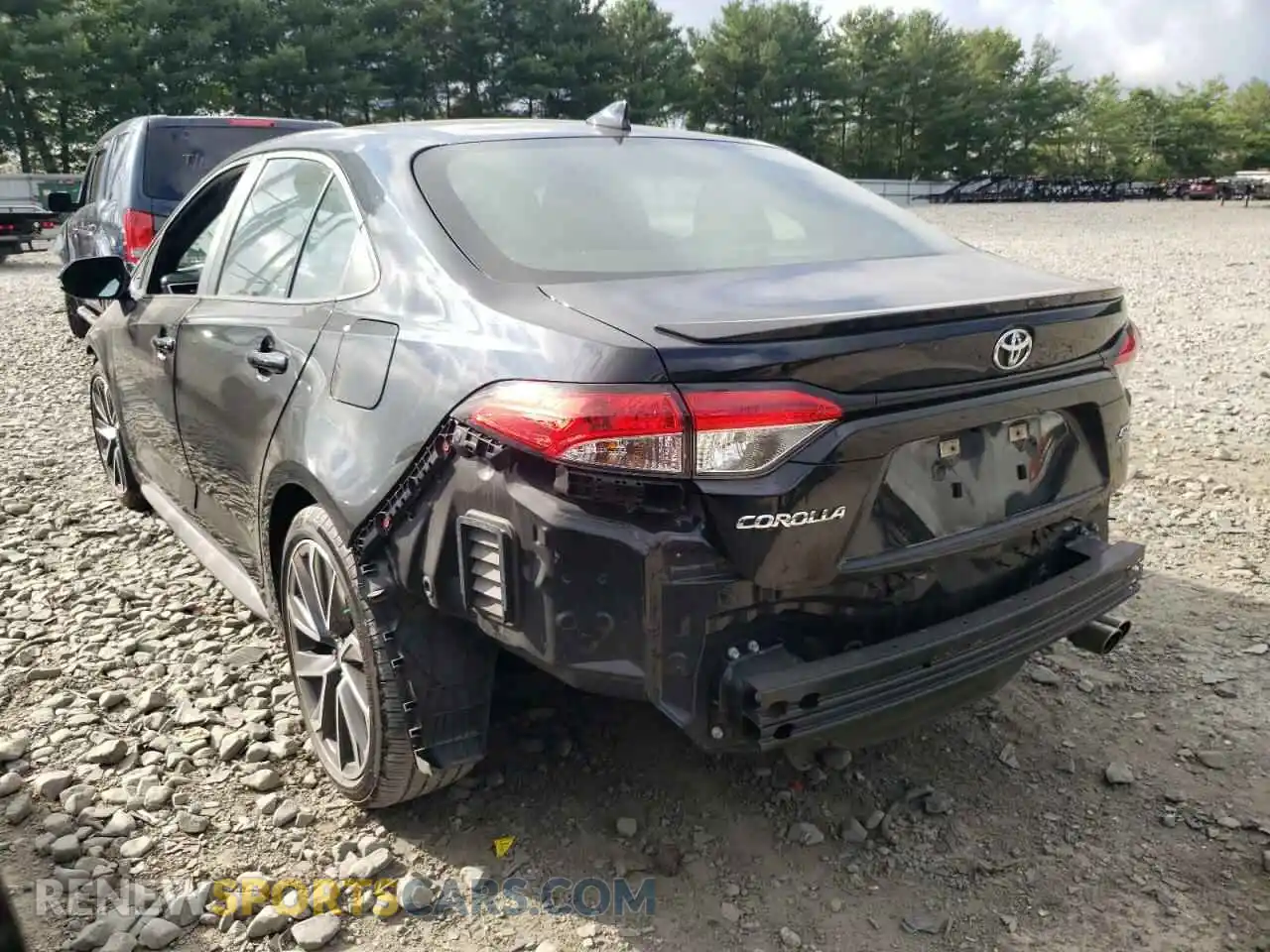 3 Photograph of a damaged car 5YFS4RCE7LP034407 TOYOTA COROLLA 2020
