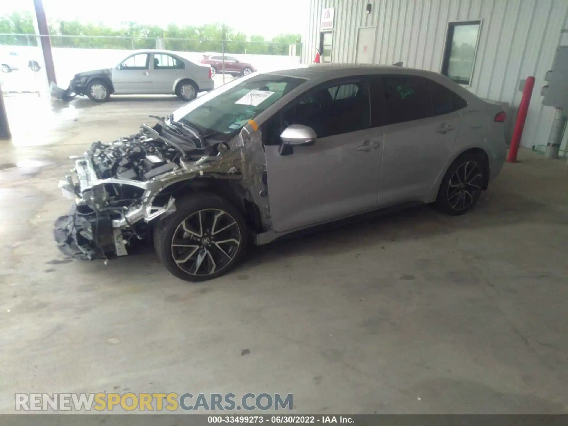 2 Photograph of a damaged car 5YFS4RCE7LP041096 TOYOTA COROLLA 2020