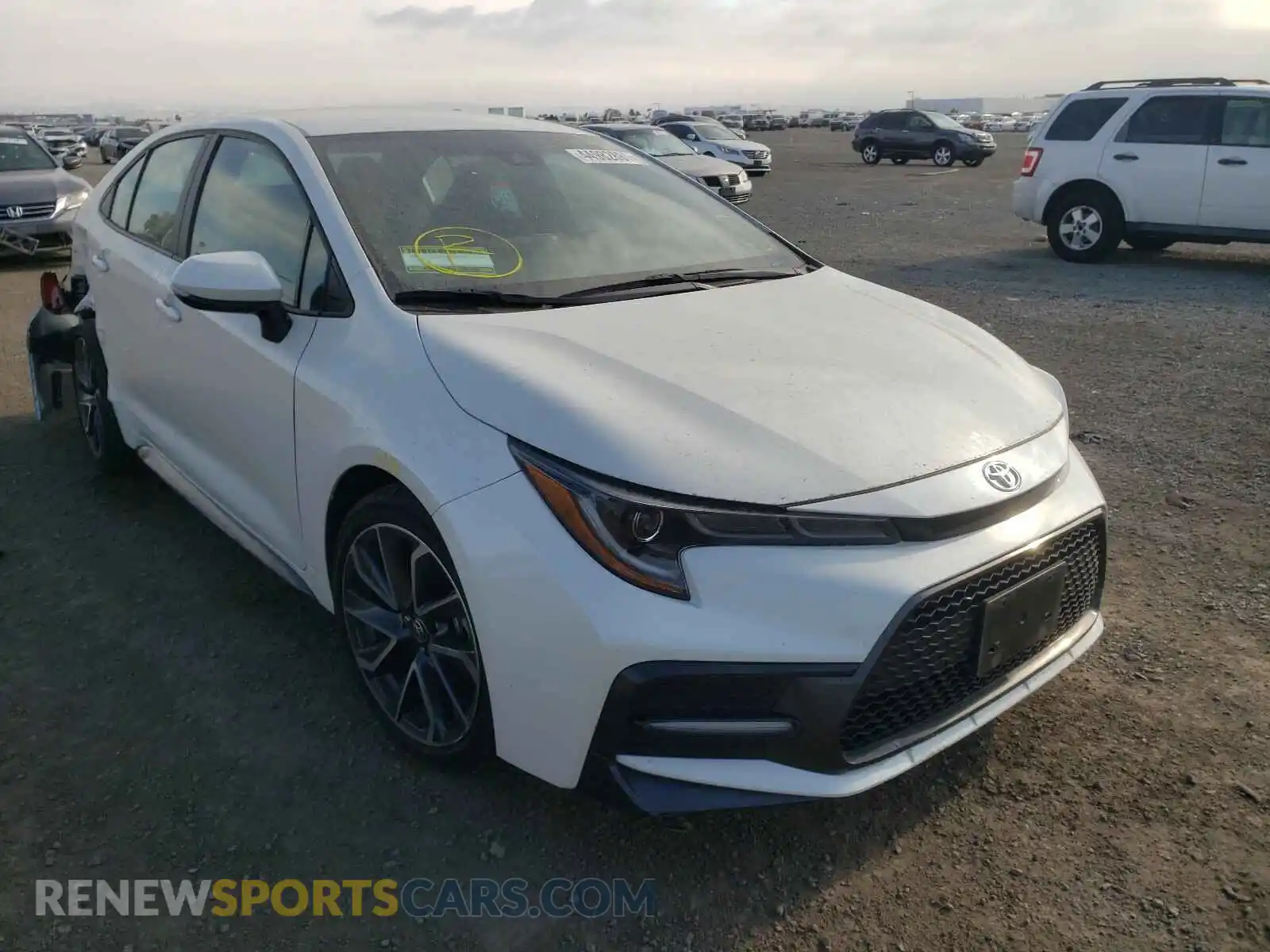 1 Photograph of a damaged car 5YFS4RCE7LP049232 TOYOTA COROLLA 2020