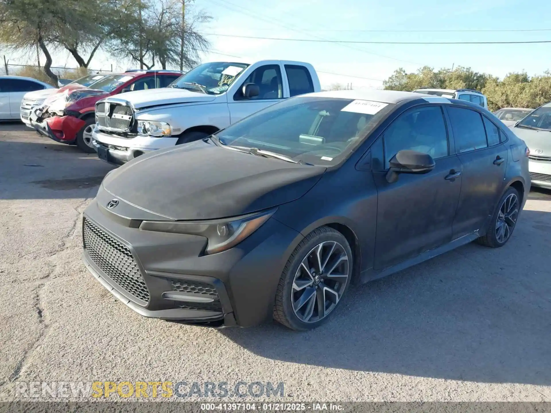 2 Photograph of a damaged car 5YFS4RCE7LP049411 TOYOTA COROLLA 2020