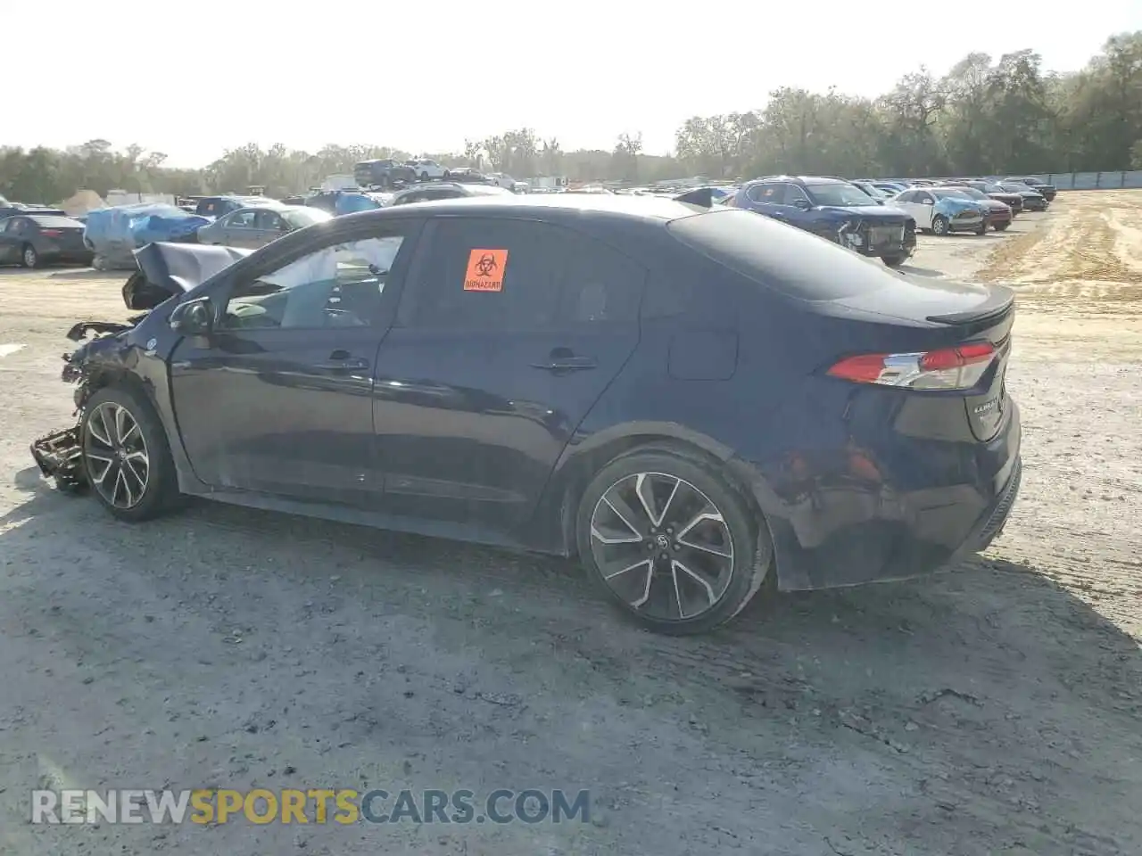 2 Photograph of a damaged car 5YFS4RCE7LP051711 TOYOTA COROLLA 2020