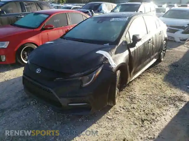 2 Photograph of a damaged car 5YFS4RCE7LP053393 TOYOTA COROLLA 2020