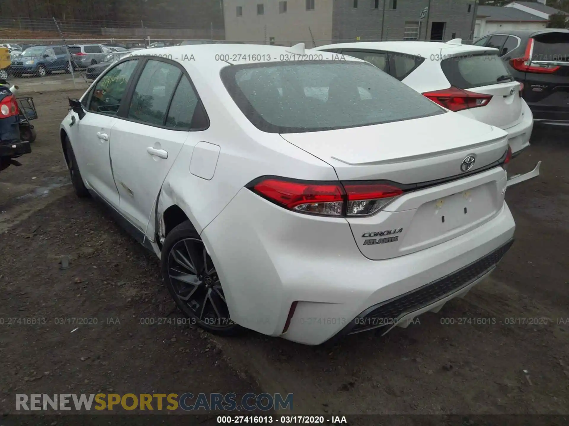 3 Photograph of a damaged car 5YFS4RCE8LP006907 TOYOTA COROLLA 2020