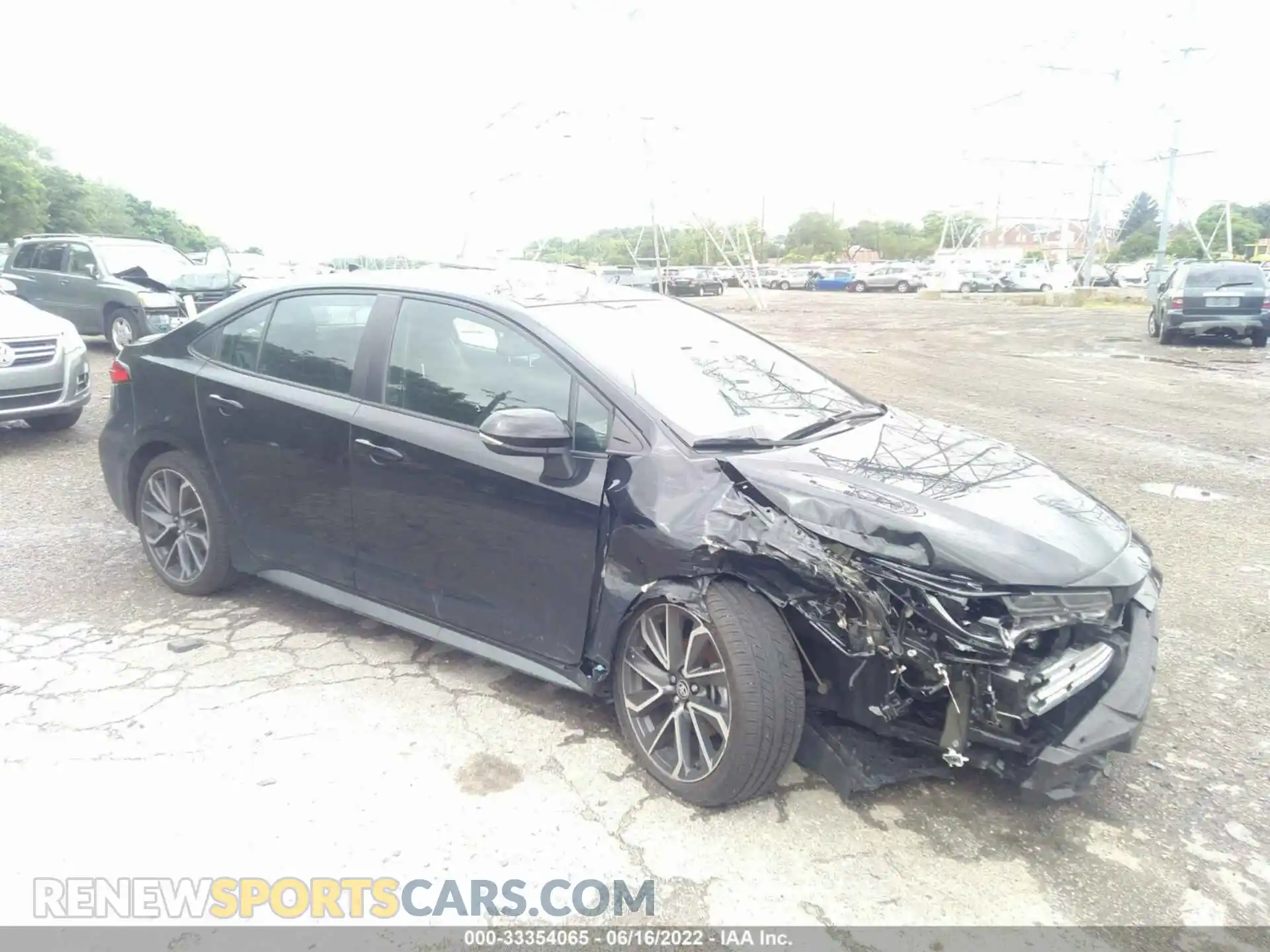 1 fotografías del automóvil dañado 5YFS4RCE8LP012447 TOYOTA COROLLA 2020