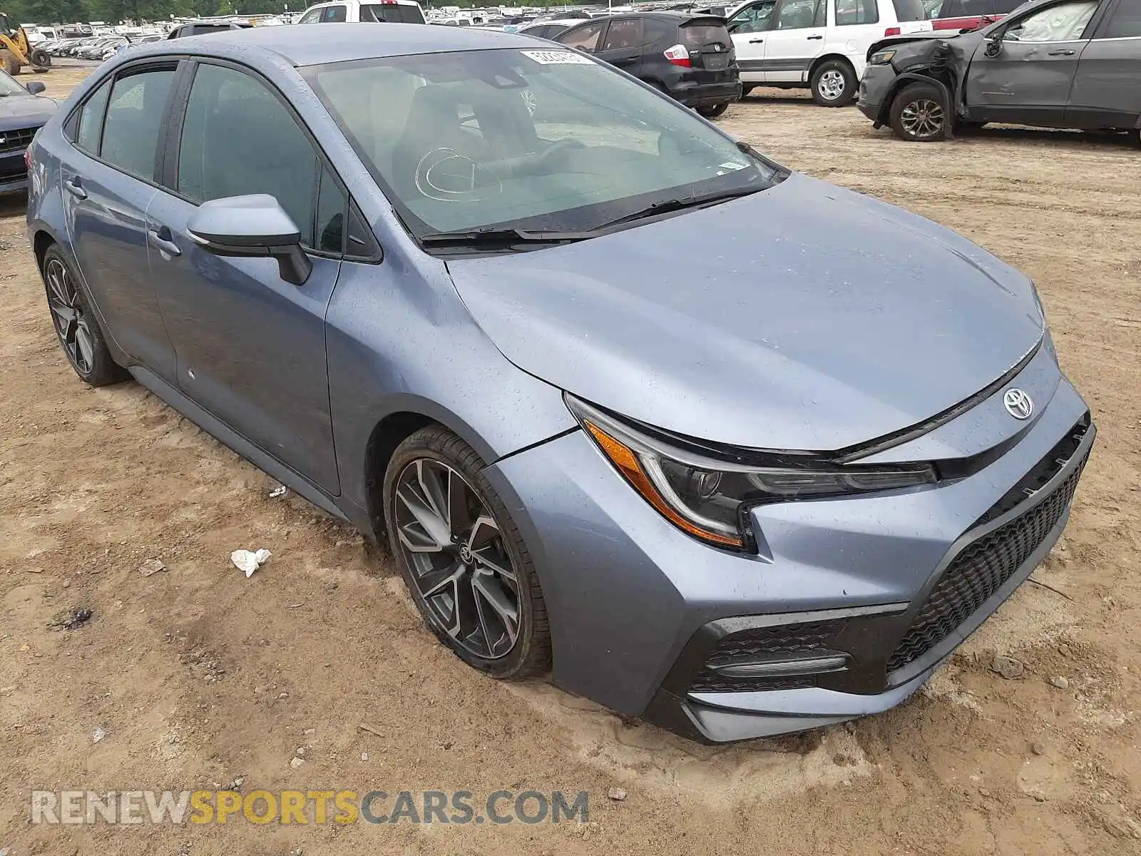 1 Photograph of a damaged car 5YFS4RCE8LP023612 TOYOTA COROLLA 2020