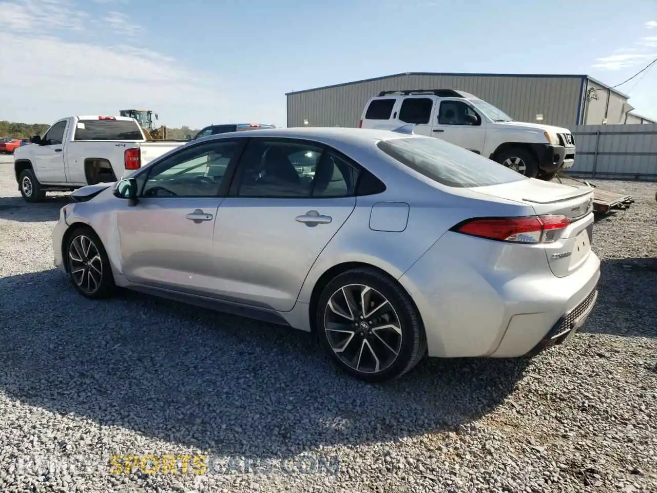 2 Photograph of a damaged car 5YFS4RCE8LP027045 TOYOTA COROLLA 2020