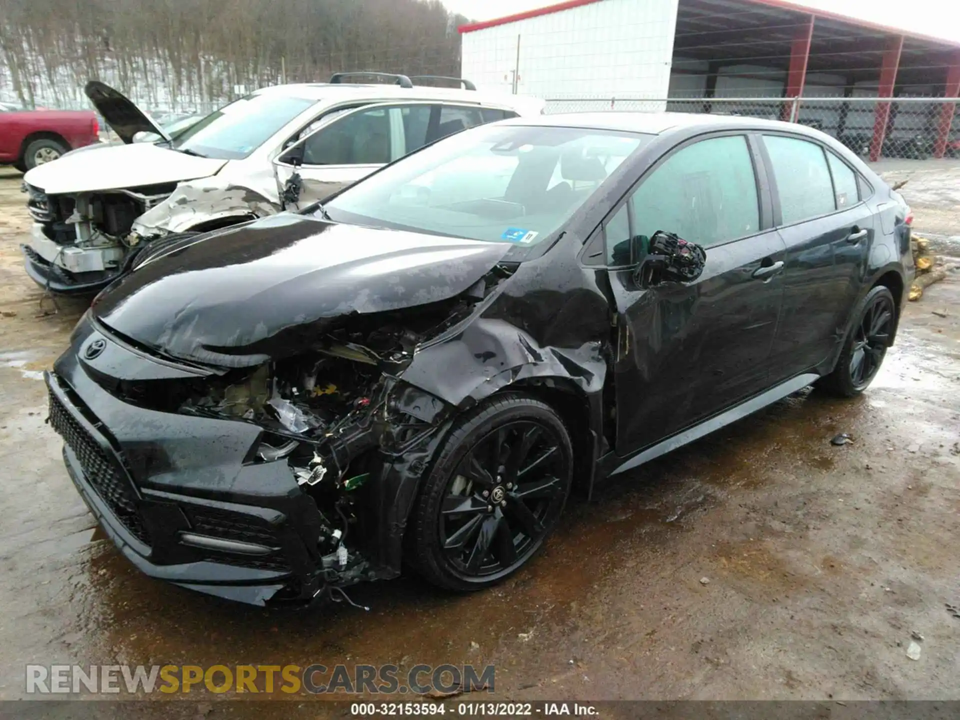 2 Photograph of a damaged car 5YFS4RCE8LP031080 TOYOTA COROLLA 2020