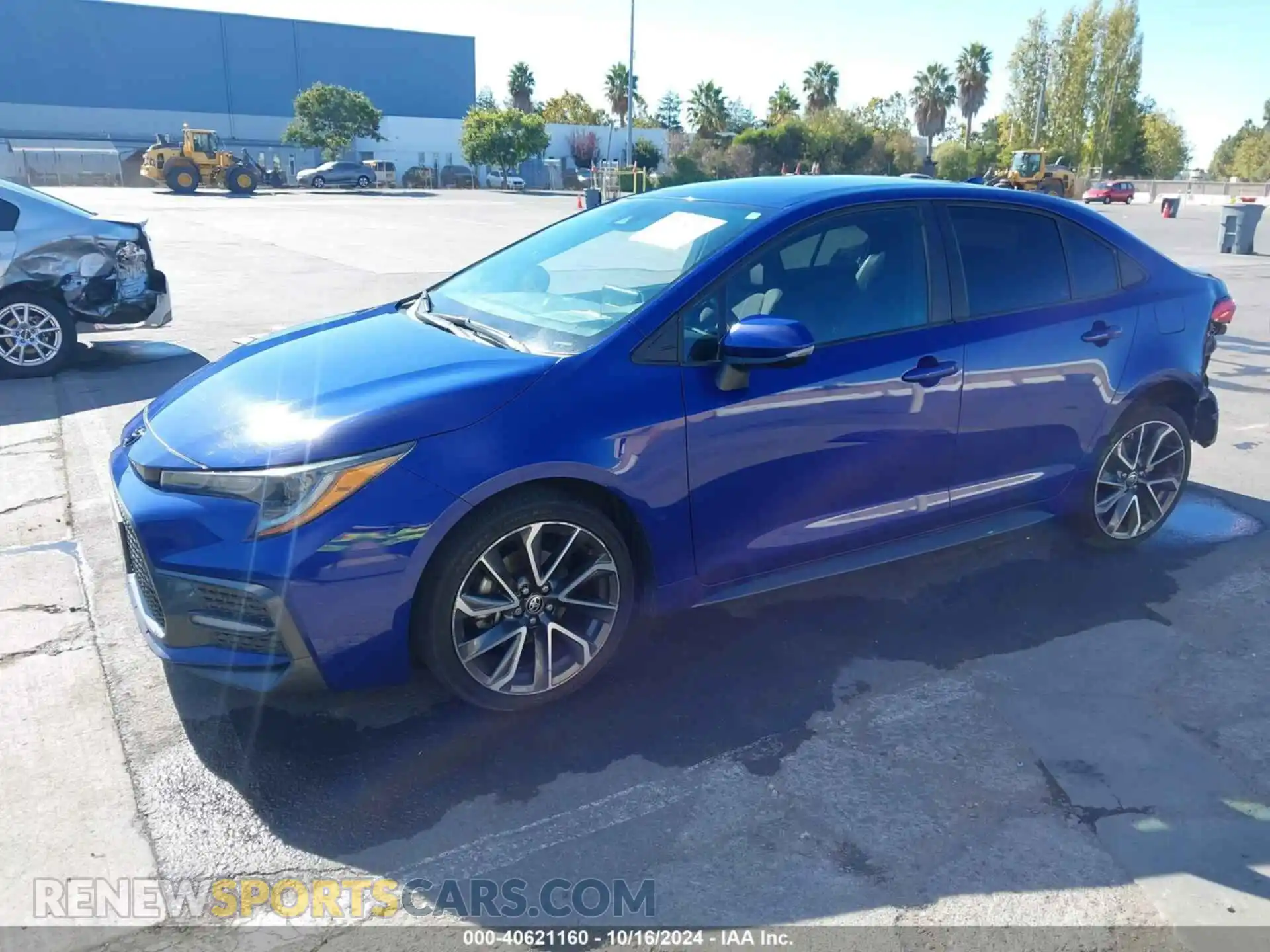 2 Photograph of a damaged car 5YFS4RCE8LP036036 TOYOTA COROLLA 2020
