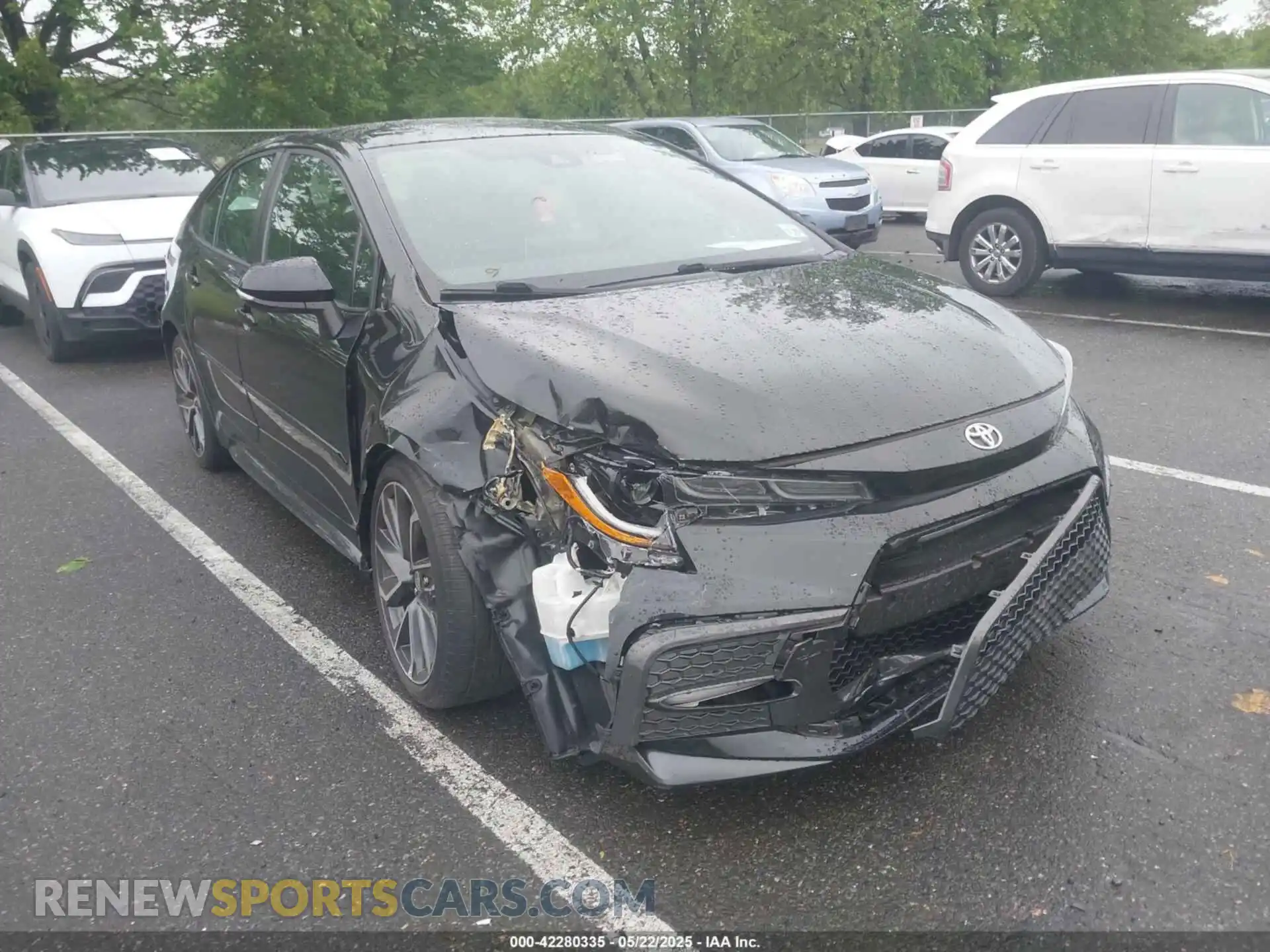 1 Photograph of a damaged car 5YFS4RCE8LP044895 TOYOTA COROLLA 2020