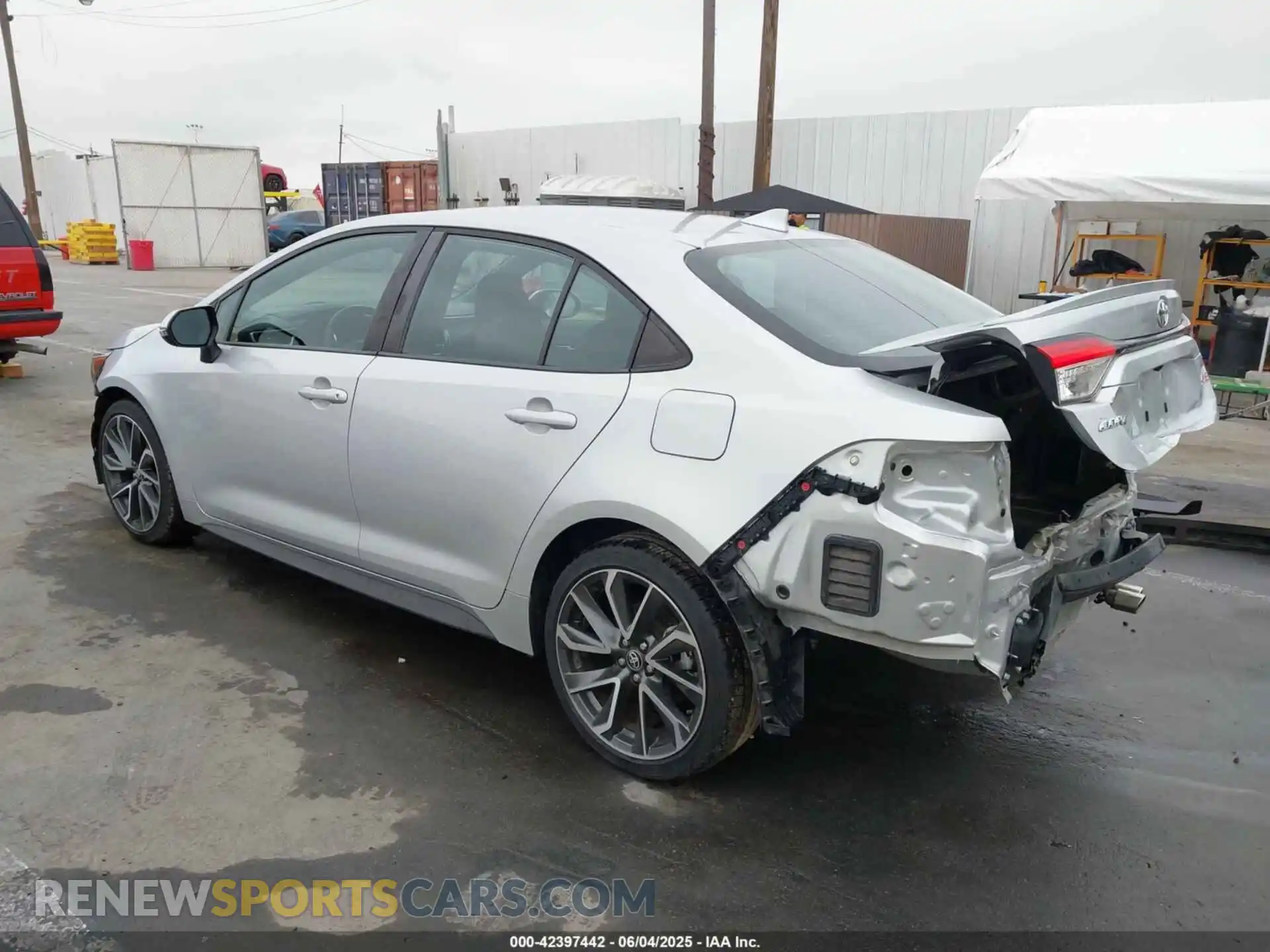 3 Photograph of a damaged car 5YFS4RCE8LP052138 TOYOTA COROLLA 2020
