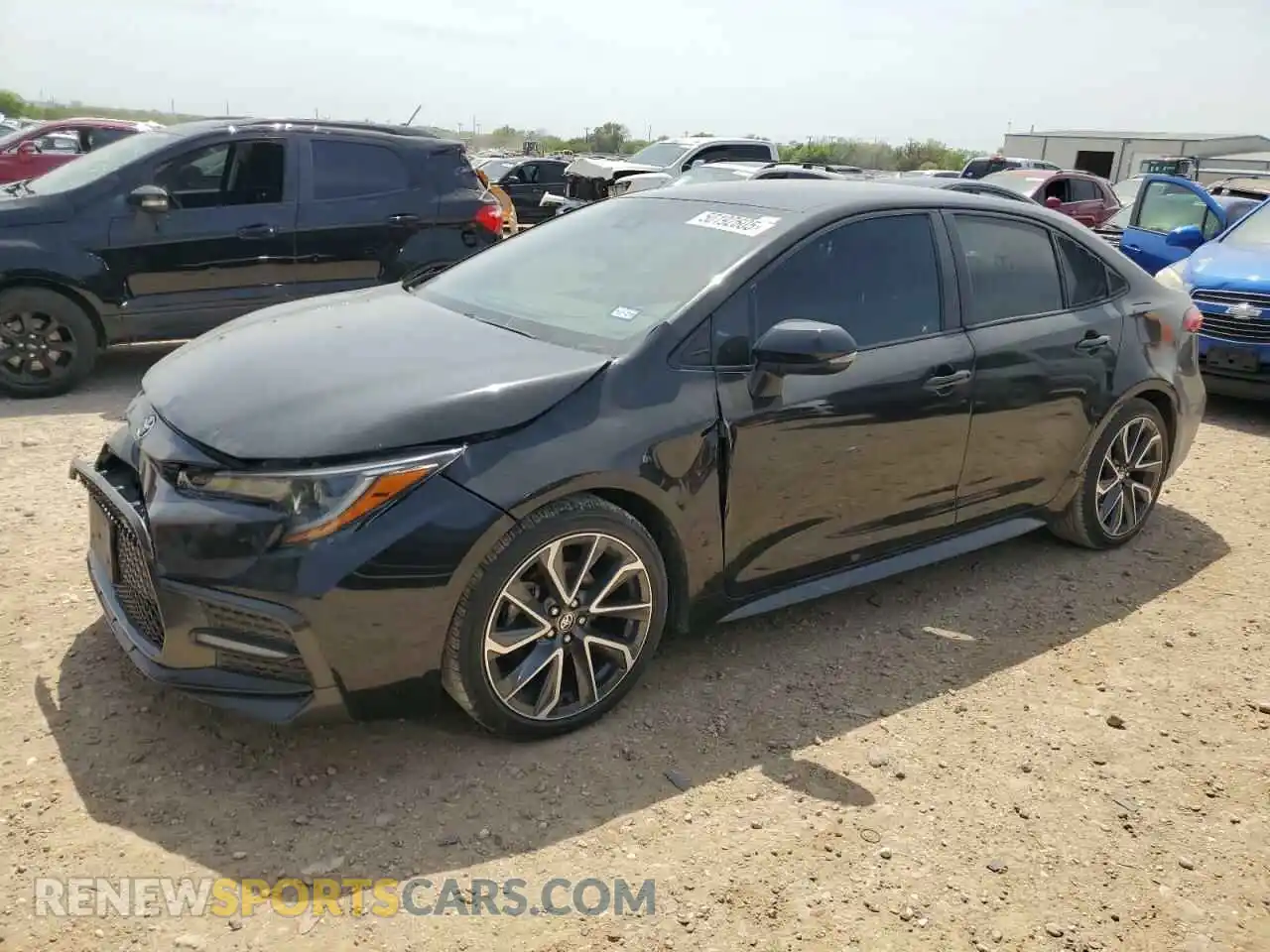 1 Photograph of a damaged car 5YFS4RCE8LP053354 TOYOTA COROLLA 2020