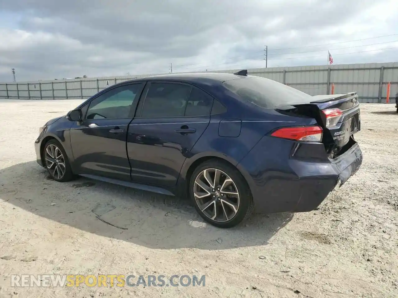 2 Photograph of a damaged car 5YFS4RCE8LP053421 TOYOTA COROLLA 2020