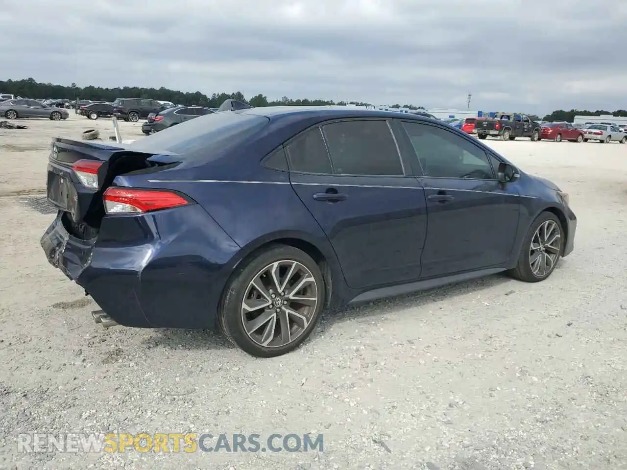 3 Photograph of a damaged car 5YFS4RCE8LP053421 TOYOTA COROLLA 2020