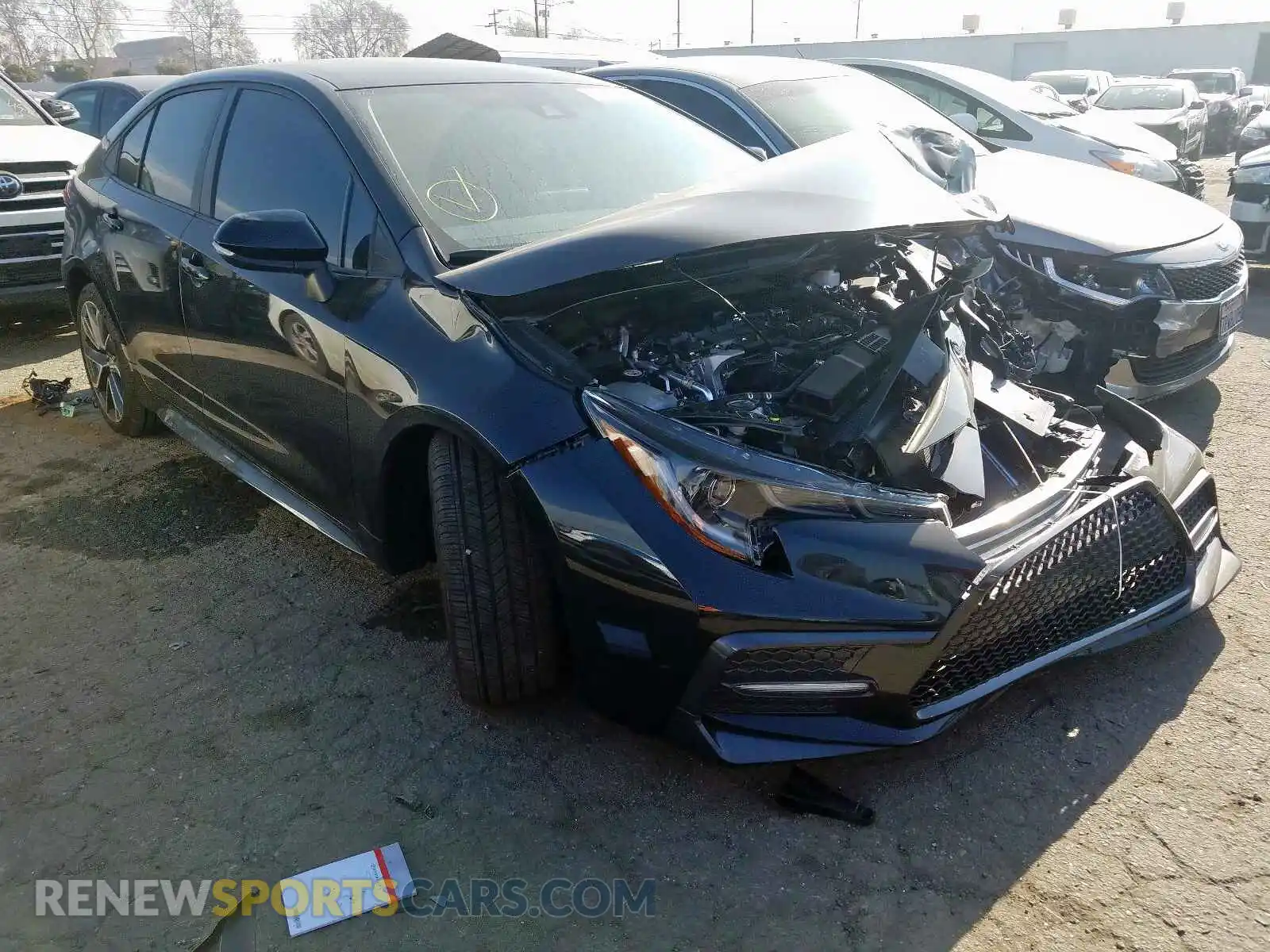 1 Photograph of a damaged car 5YFS4RCE9LP004311 TOYOTA COROLLA 2020
