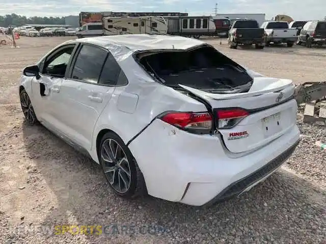 3 Photograph of a damaged car 5YFS4RCE9LP019472 TOYOTA COROLLA 2020