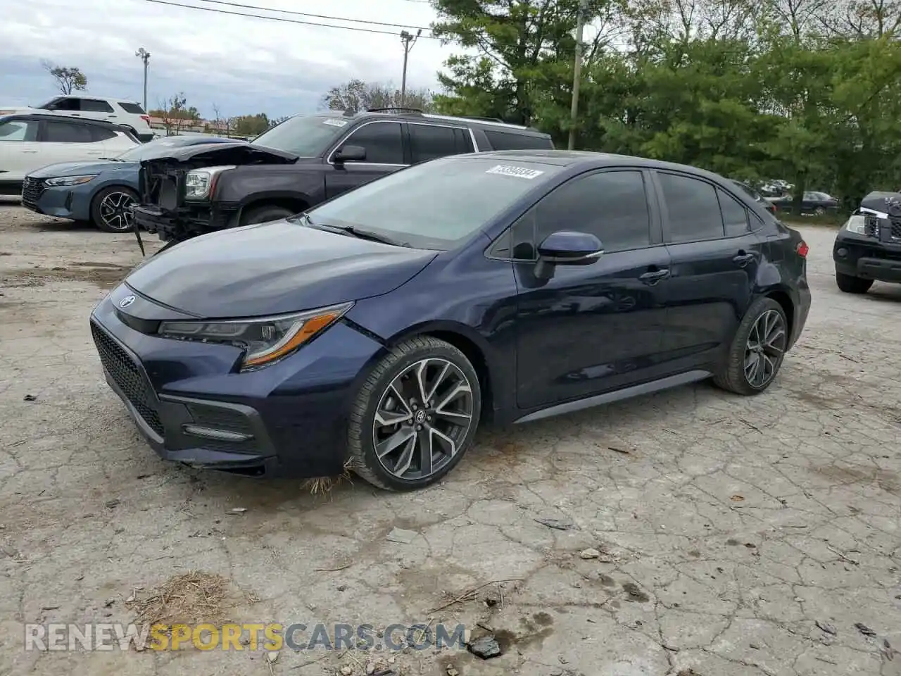 1 Фотография поврежденного автомобиля 5YFS4RCE9LP025143 TOYOTA COROLLA 2020