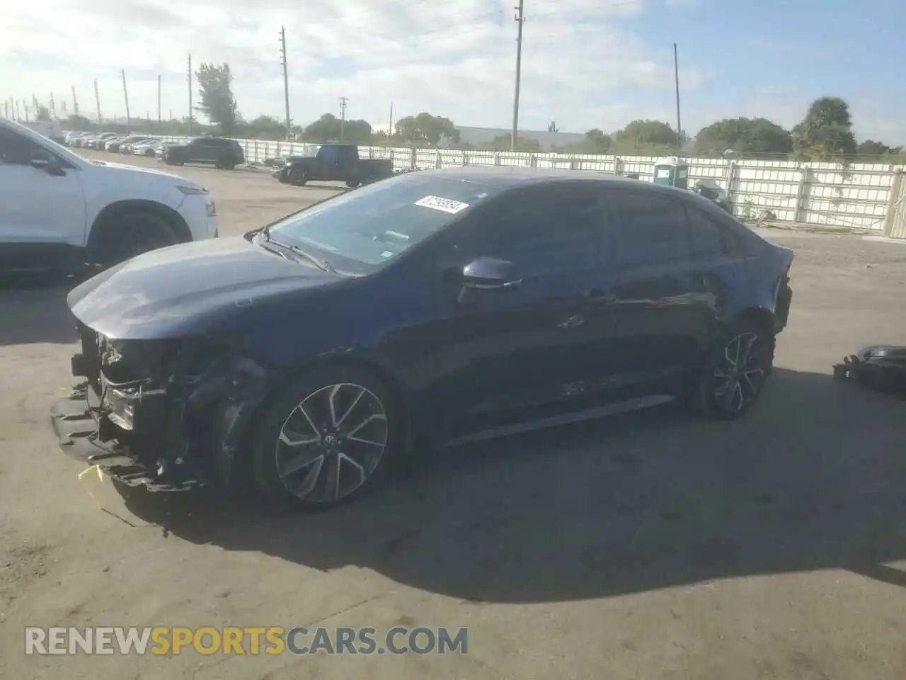 1 Photograph of a damaged car 5YFS4RCE9LP026096 TOYOTA COROLLA 2020